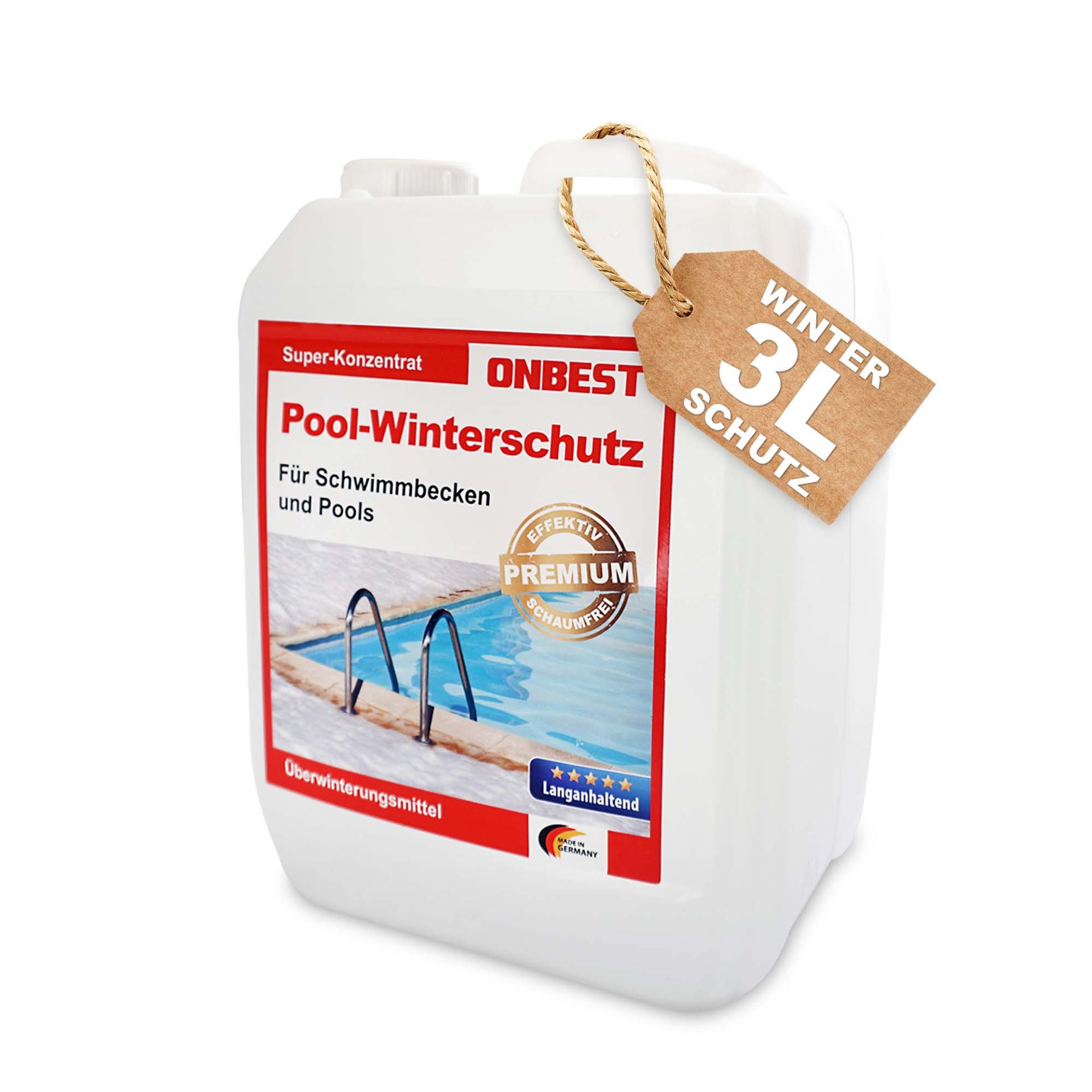 Pool Winterschutz 3L - Sicher und zuverlässig Pool Winterschutz 3L - Sicher und zuverlässig