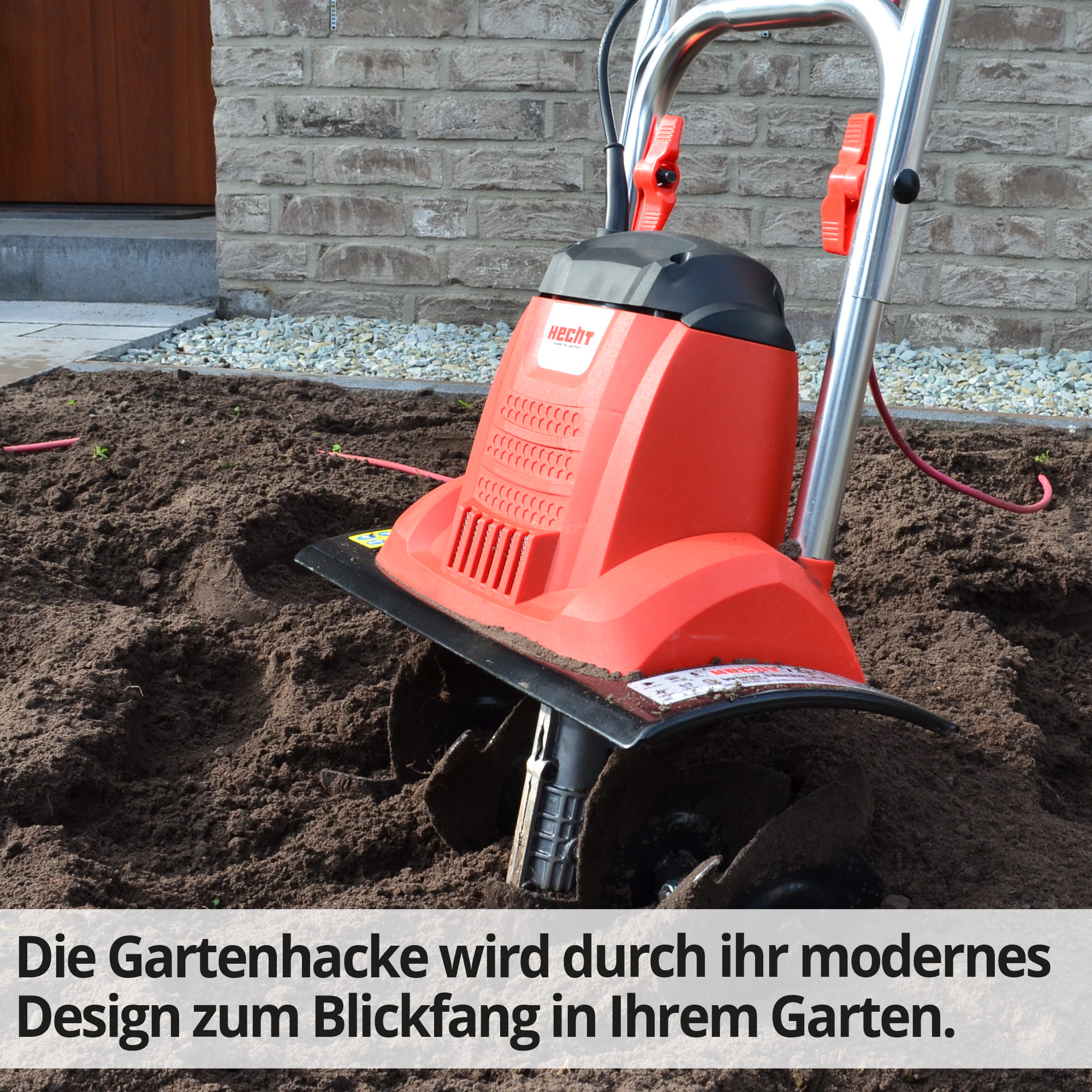 Gartenhacke; Die Gartenhacke wird durch ihr modernes Design zum Blickfang in Ihrem Garten