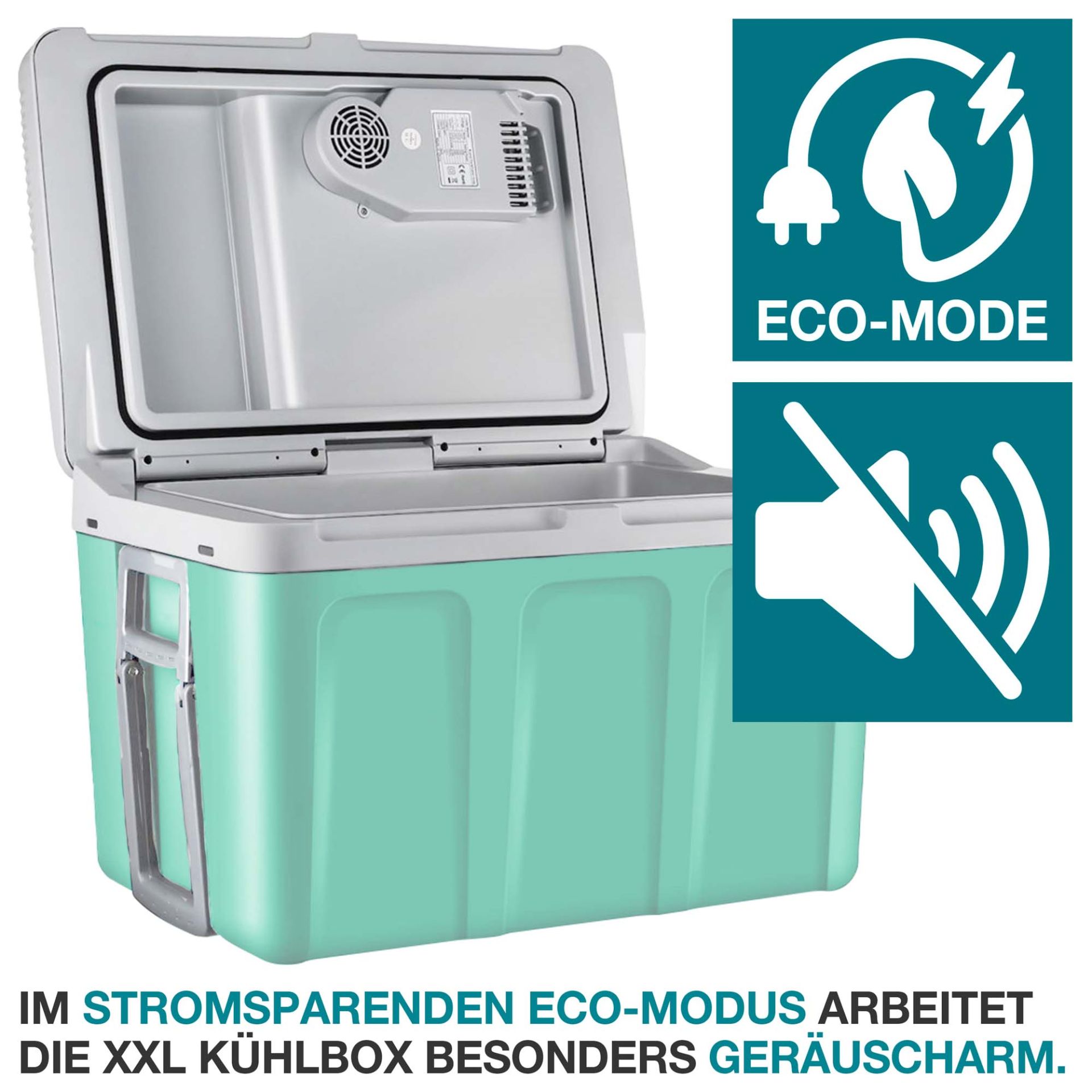 TOM Kühlbox CB-400; Im Stromsparmodus besonders geräuscharm