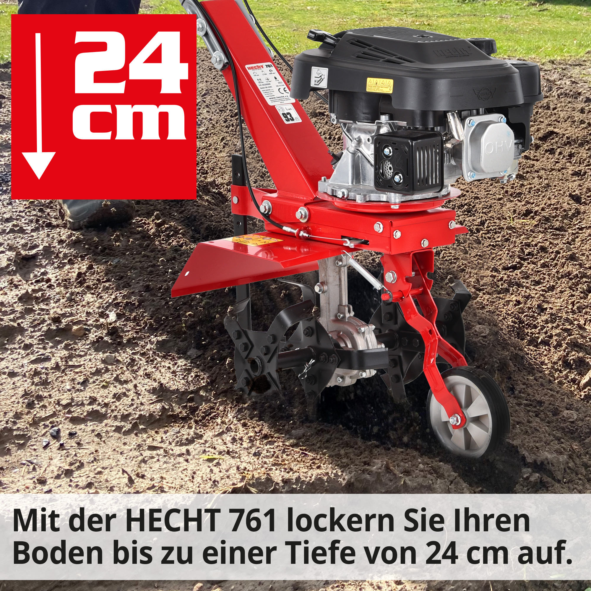 HECHT Gartenhacke 761 gartenhacke zum Boden lockern