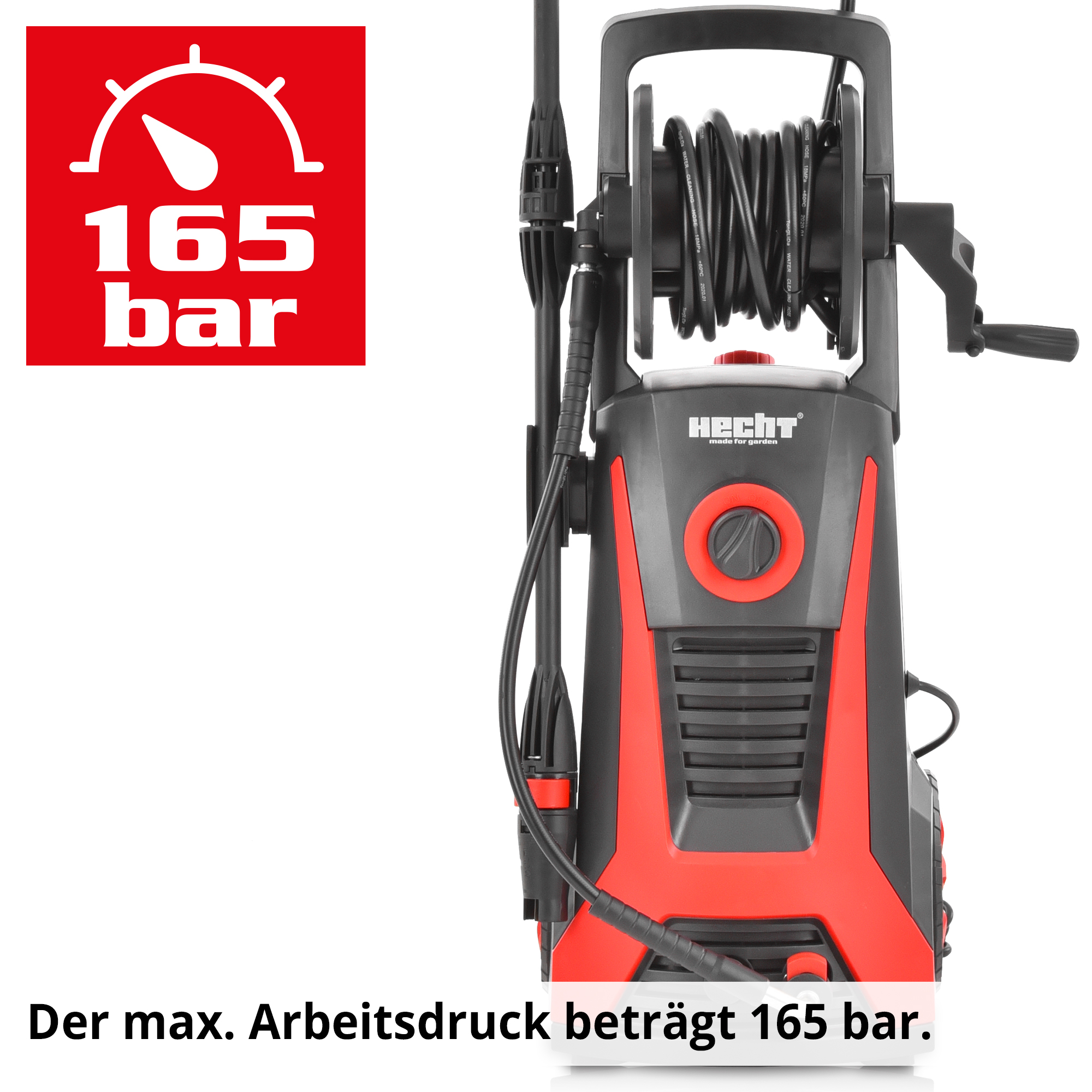 HECHT Hochdruckreiniger »323« Elektrischer Hochdruckreiniger mit hohem Arbeitsdruck