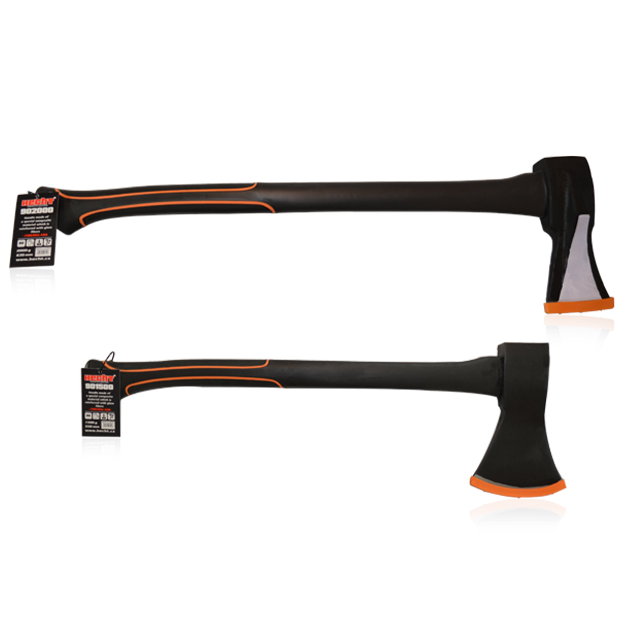 HECHT 2er Axt Set »Nr. 5« Ausbalancierte und robuste Axt HECHT 2er Axt Set »Nr. 5« Ausbalancierte und robuste Axt