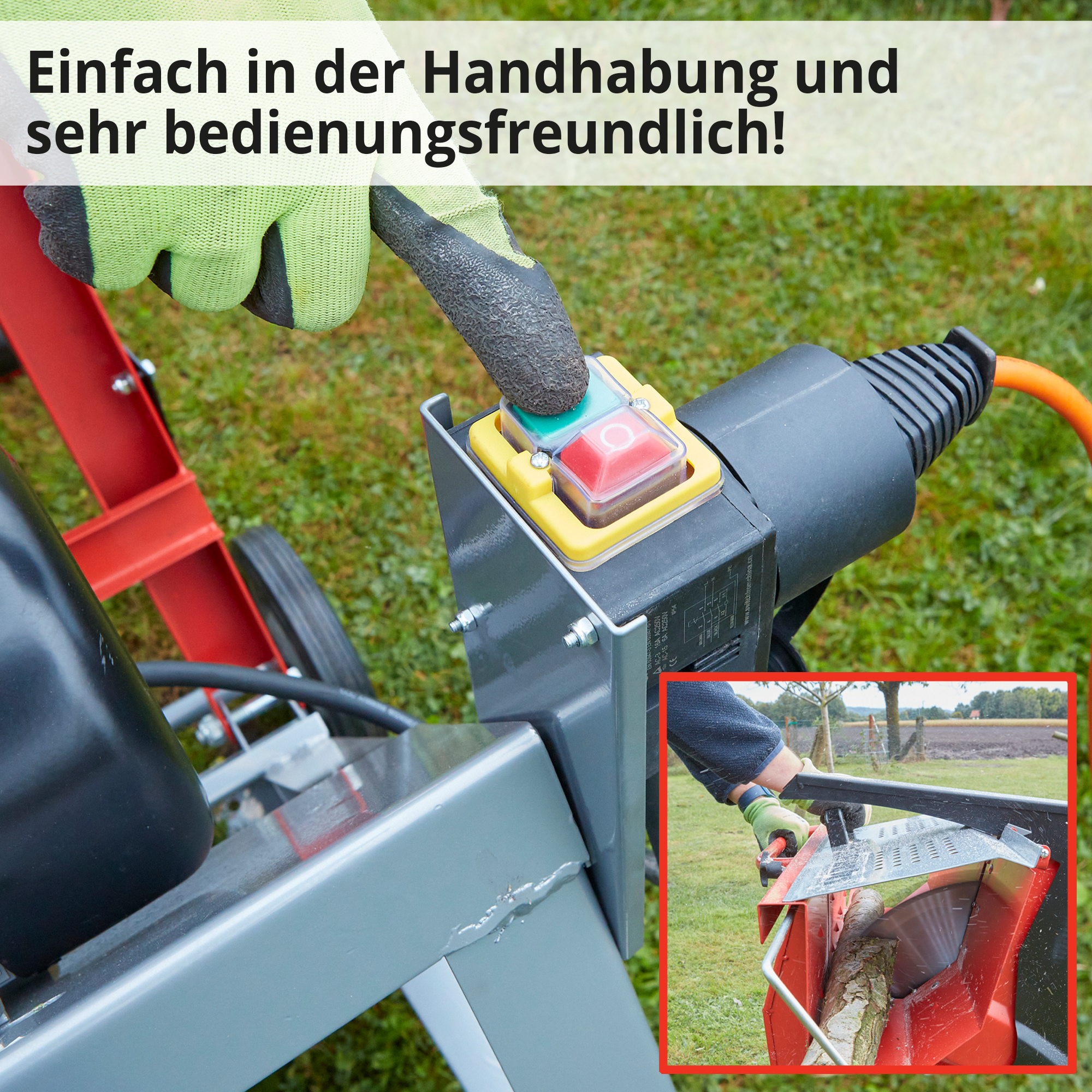 HECHT Elektro Wippkreissäge 8300 Elektro Wippkreissäge mit bedienungsfreundlichen Schaltern