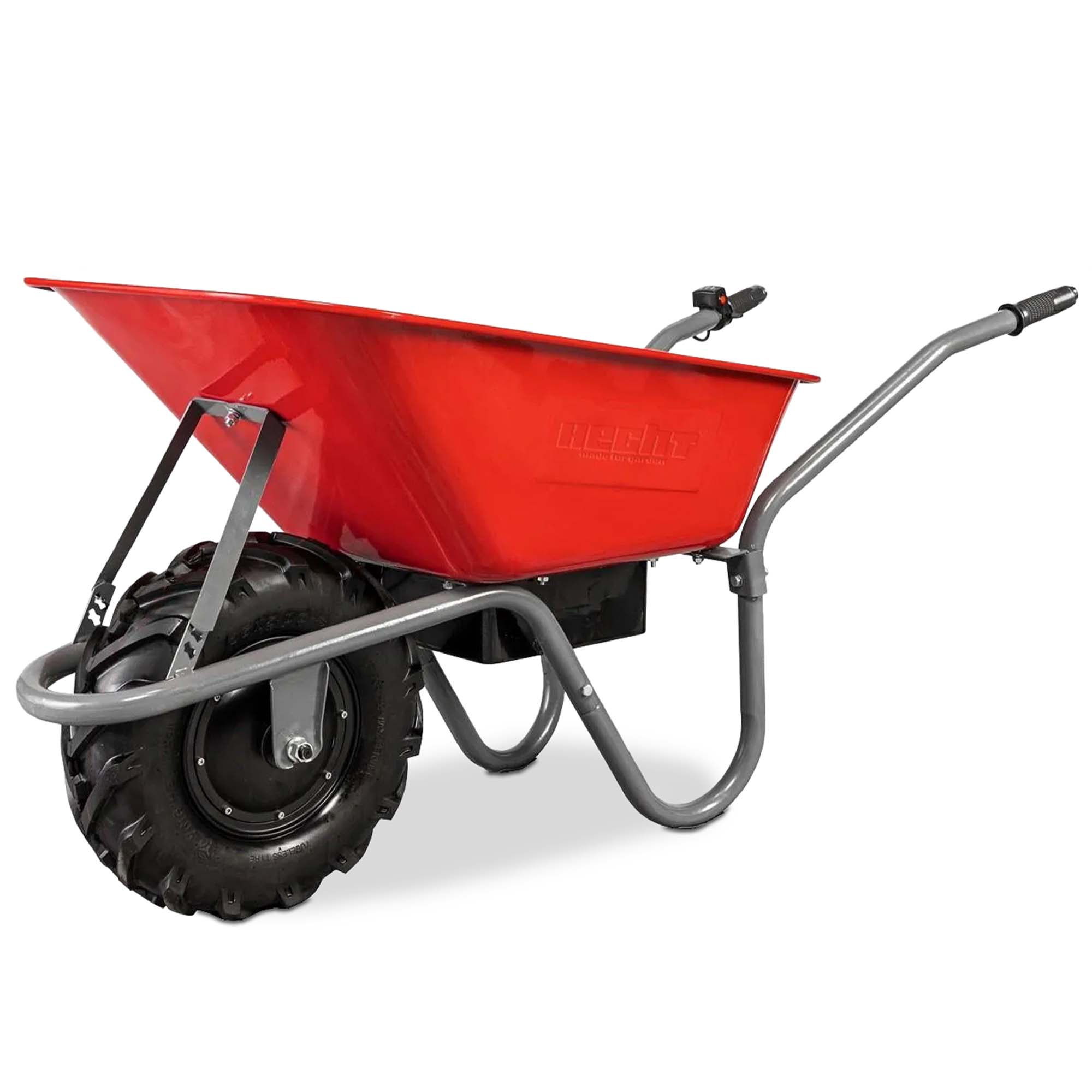 Hecht Elektro-Schubkare 2620 mit 260 Kg Tragkraft und 80 Literfassungsvermögen 