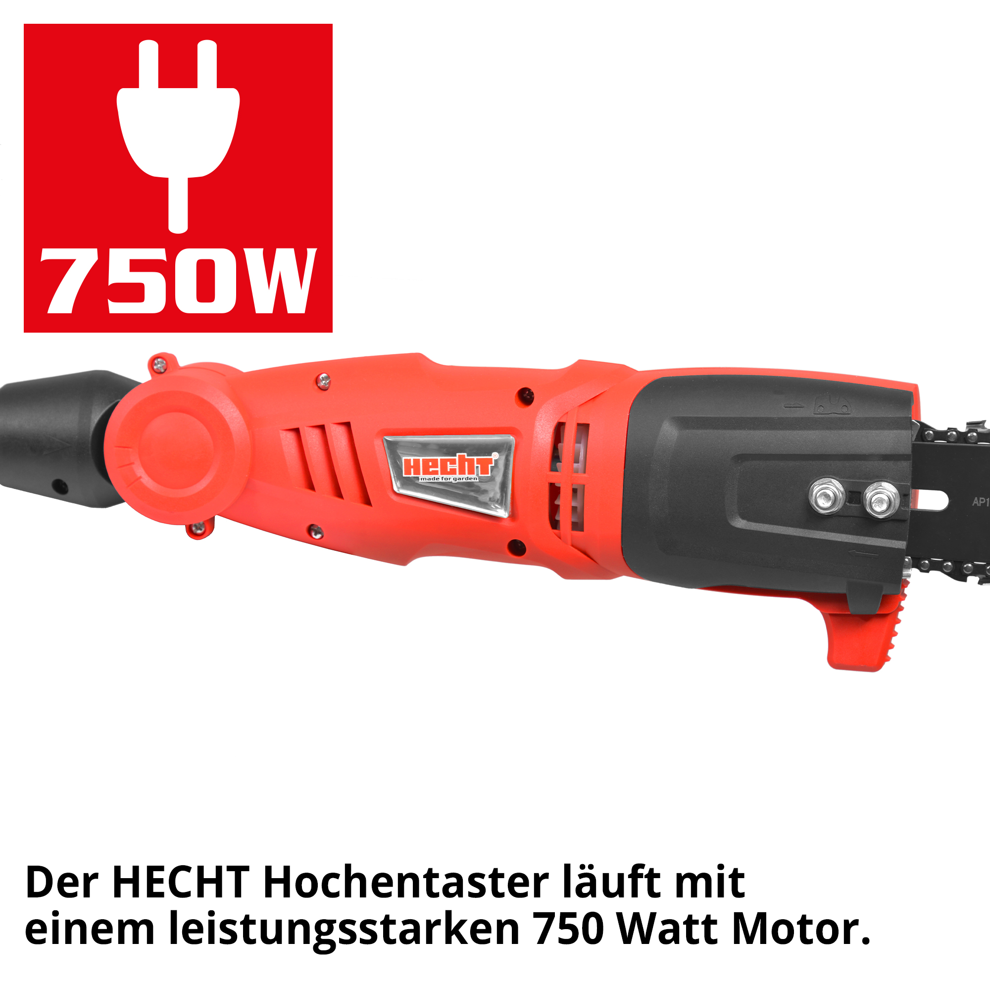 Hochentaster; Leistungsstark mit 750 Watt