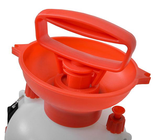 Drucksprüher mit robusten Kunststoff Griff für leichtes pumpen 