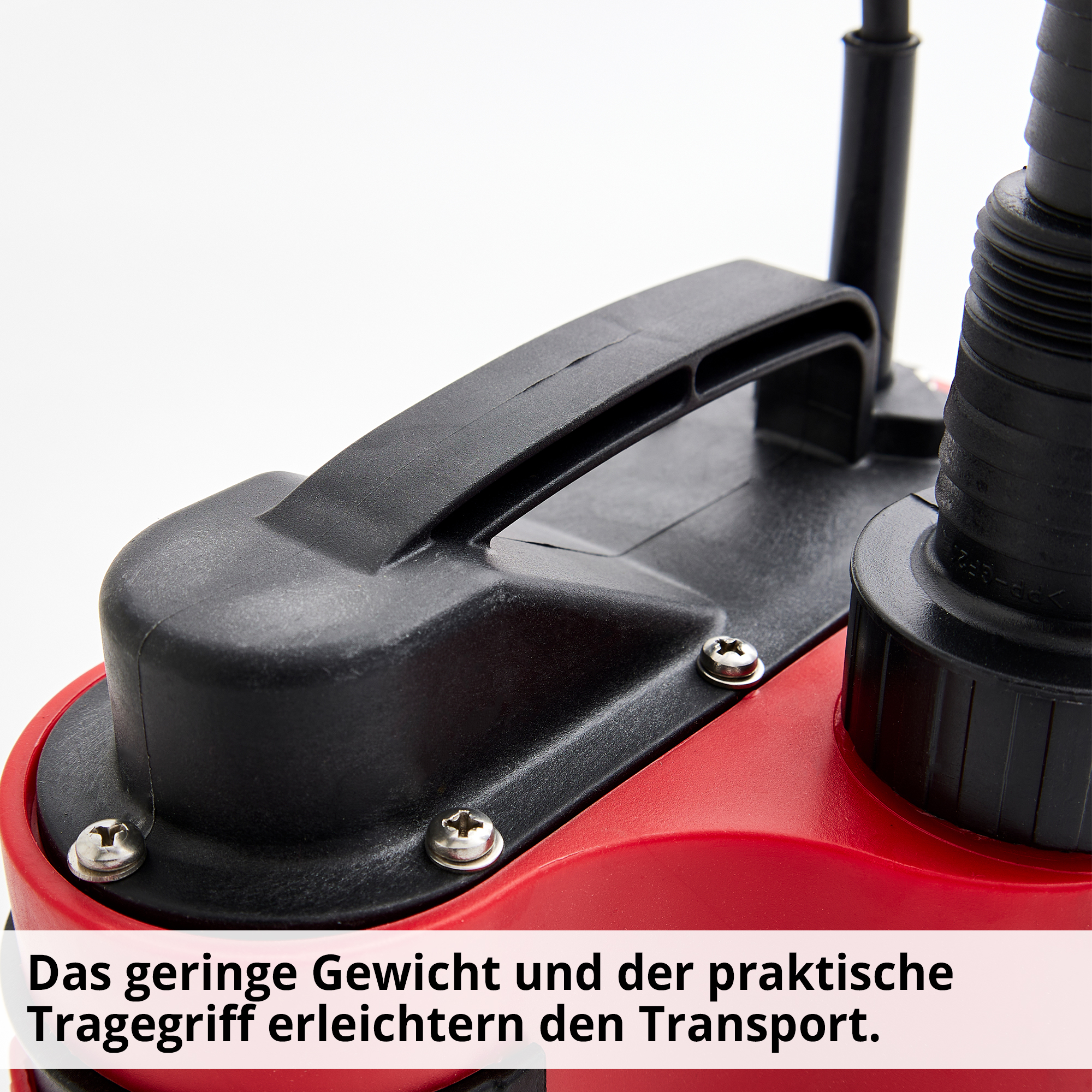 HECHT Tauchpumpe 3775 Tauchpumpe mit geringem Gewicht und tragegriff 