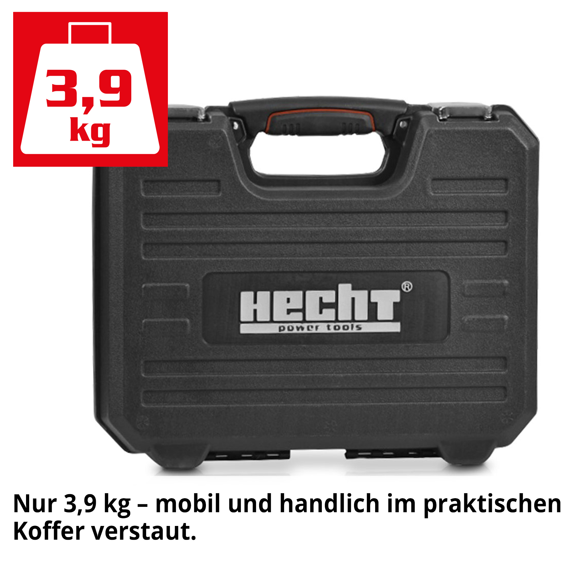 Komplettset im robusten Transportkoffer