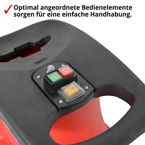 HECHT Elektro Gartenhäcksler 6280 XL elektrischer Gartenhäcksler einfache Handhabung 