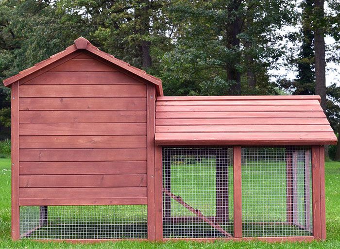 zooprinz Hasenstall Hasenburg Mehrstöckiger Hasenstall aus Massivholz 