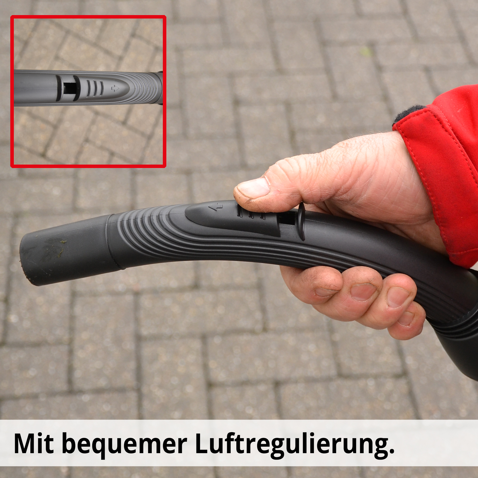 HECHT 8330 Industriesauger mit bequemer Luftregulierung