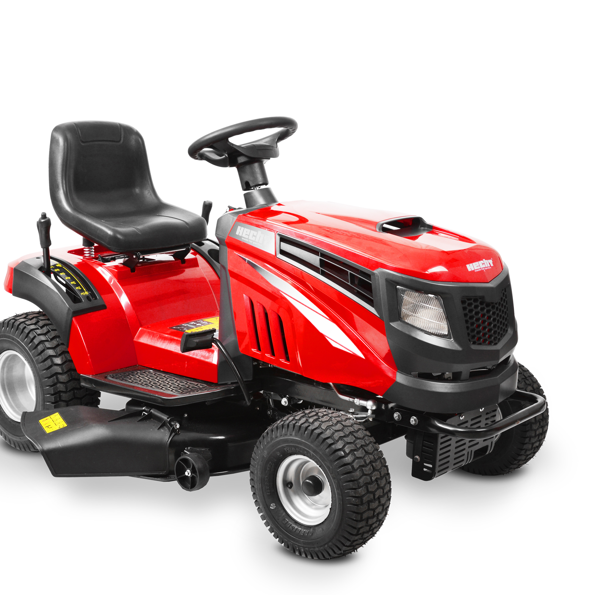 Hecht Benzin-Rasentraktor Aufsitzmäher 5114 mit 4-Takt Motor und 432 ccm Hubraum 