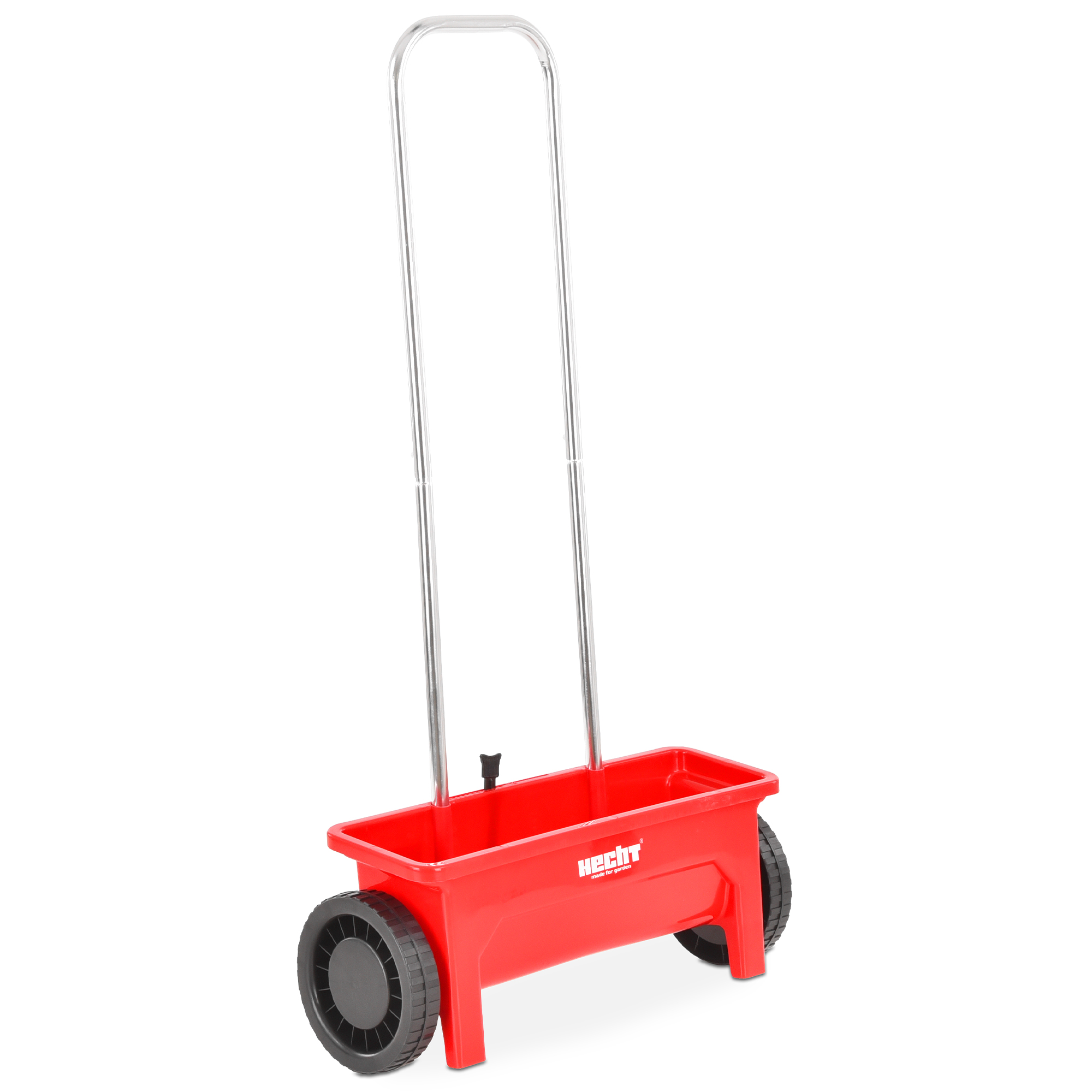 Hecht Streuuwagen 212 mit 12 Liter Volumen und 46 cm Arbeitsbreite 