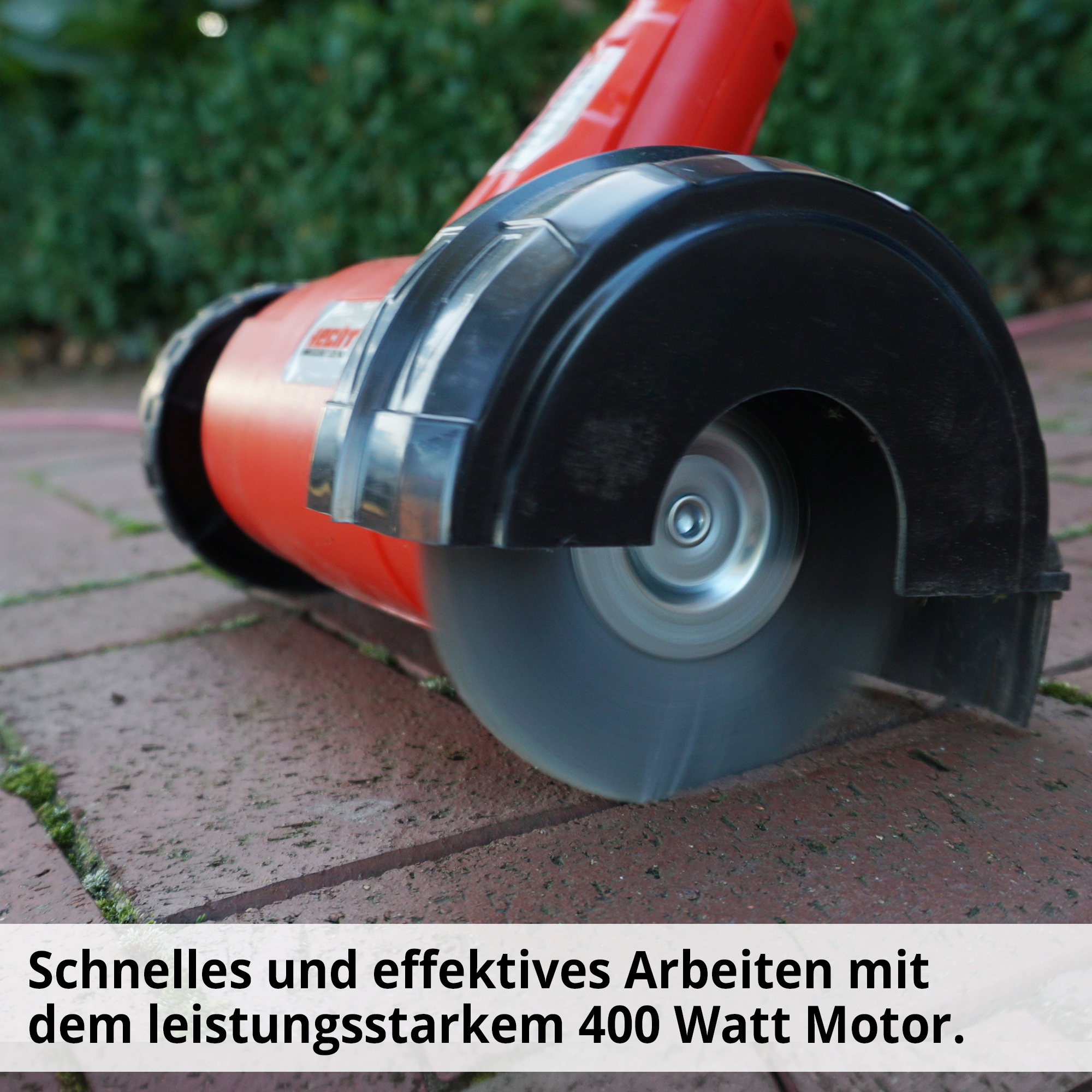 HECHT 444 Fugenbürste; Schnelles und effektives Arbeiten mit dem leistungsstarkem 400 Watt Motor