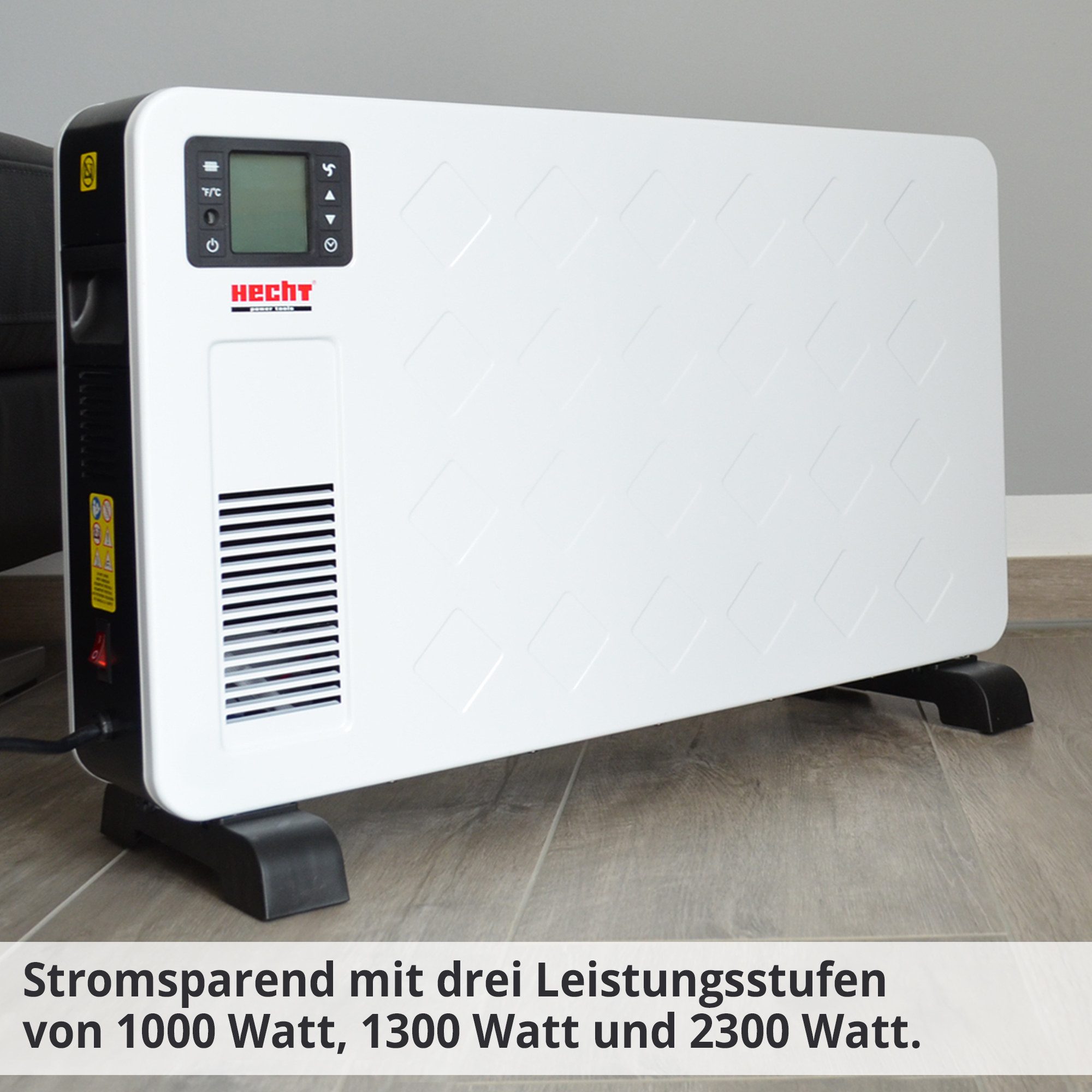 HECHT Elektro Heizung»3623« Elektro Heizung mit drei Leistungsstufen