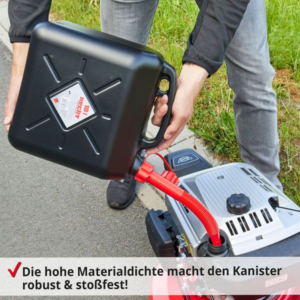 HECHT Benzinkanister »10 Liter« Benzinkanister mit hoher Materialdichte