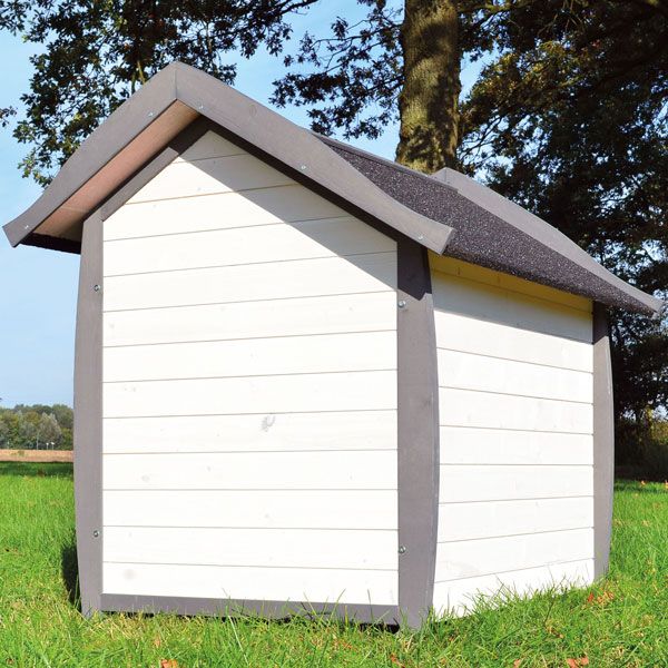 zooprinz Hundehütte »Bella« große Hundehütte hochwertiges Vollholz