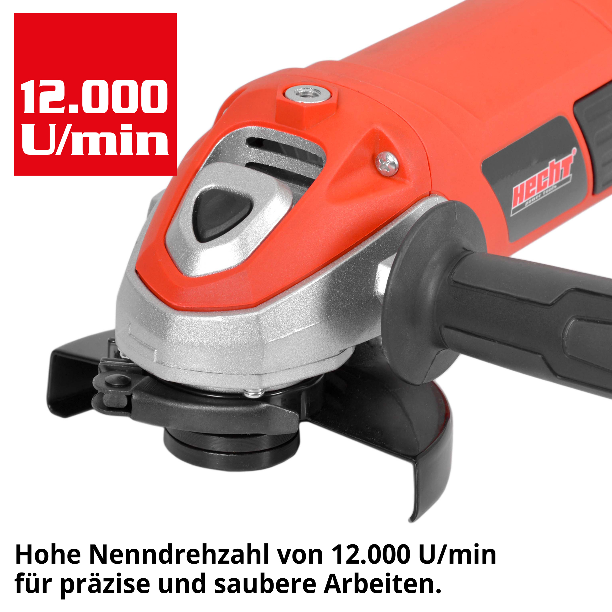 Trennschleifer; 1200 Watt Motor für kraftvolle Trenn- und Schleifarbeiten