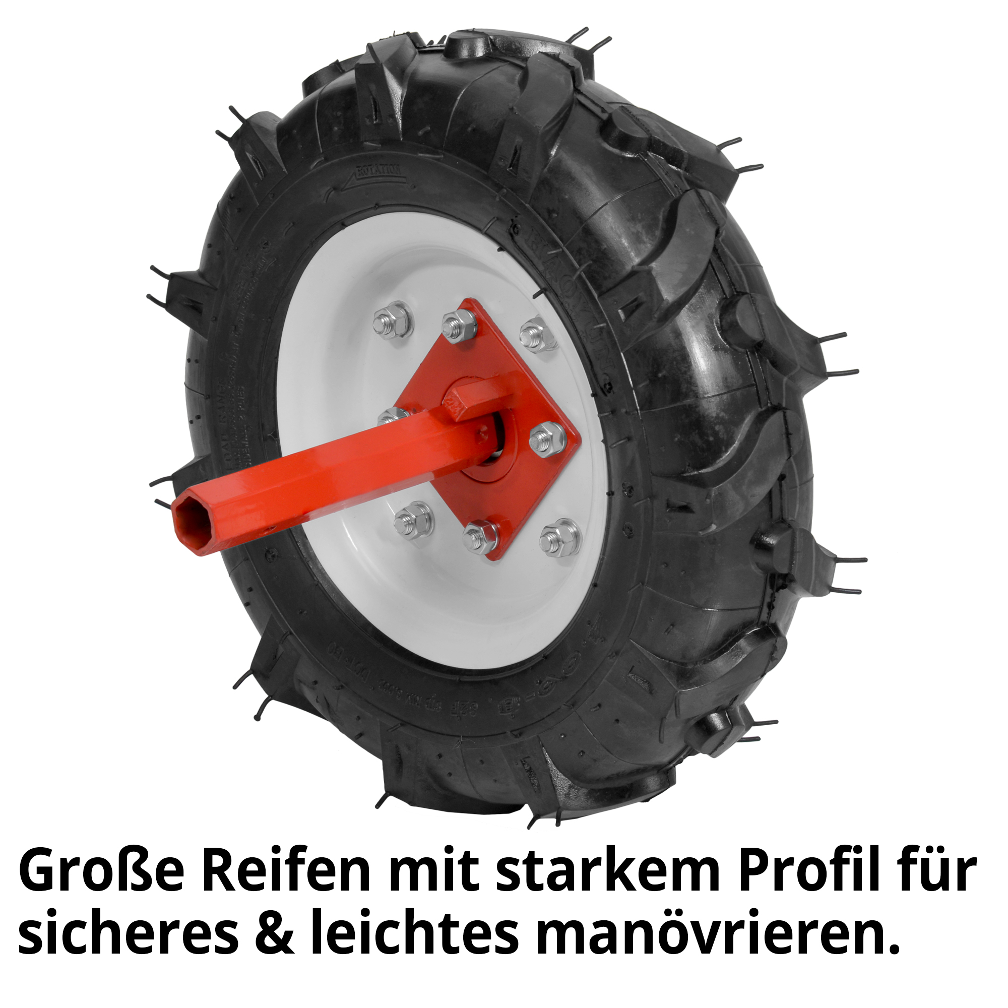 Radsatz für Benzinhacke Benzin