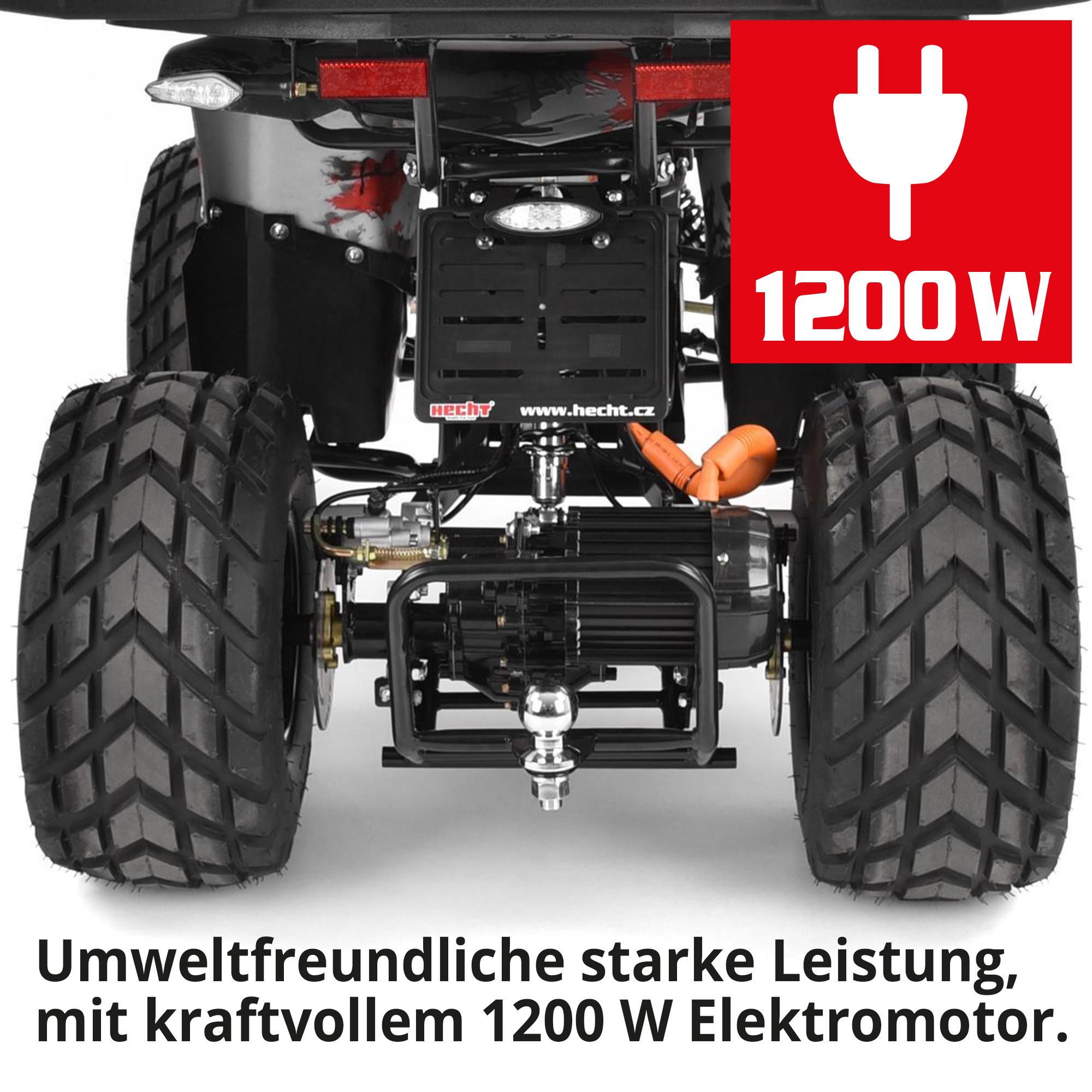 Huron - Quad mit Straßenzulassung mit umweltfreundlicher starker Leistung, mir kraftvollen Elektromotor