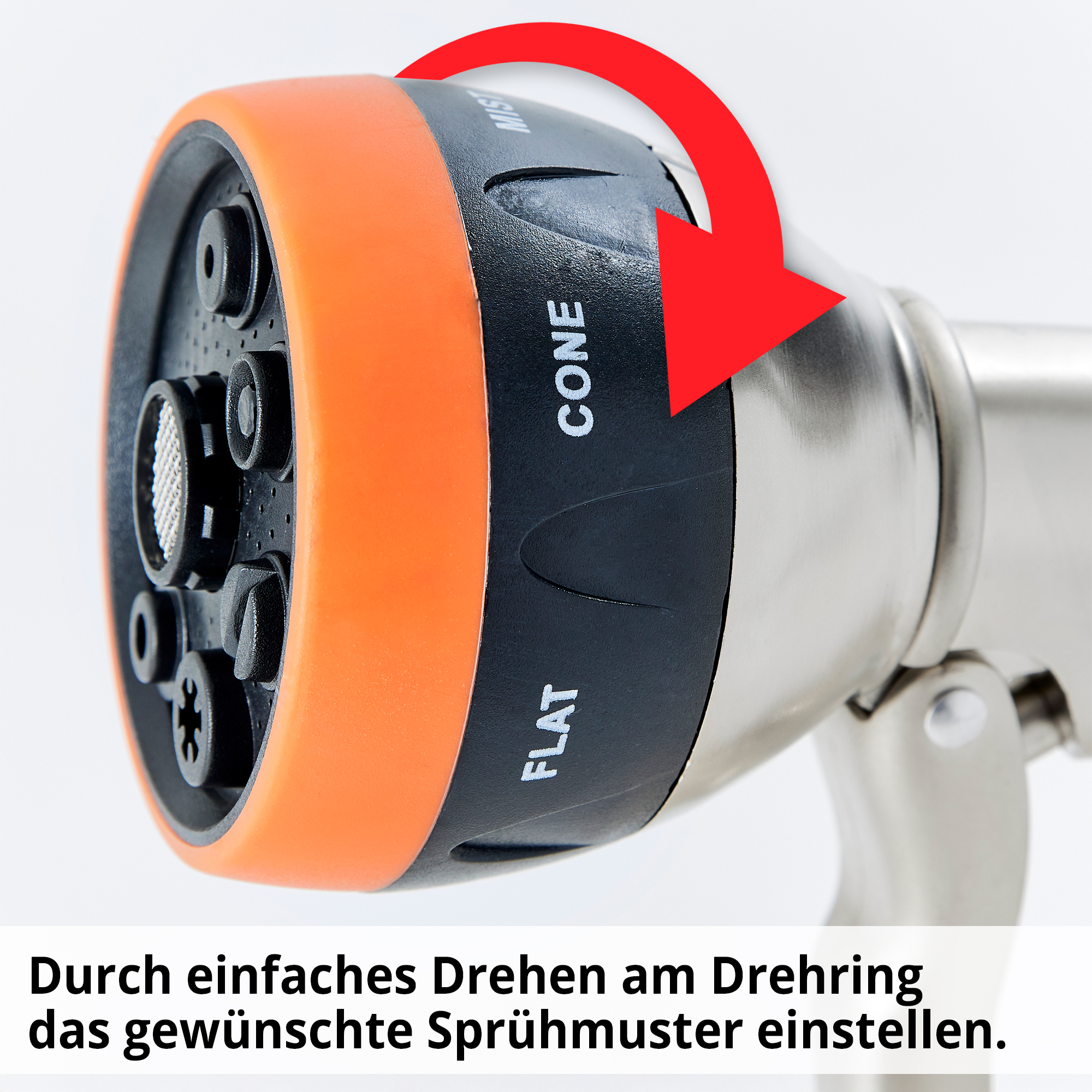 HECHT Handbrause »02096« Handbrause mit leicht verstellbaren Sprühmuster