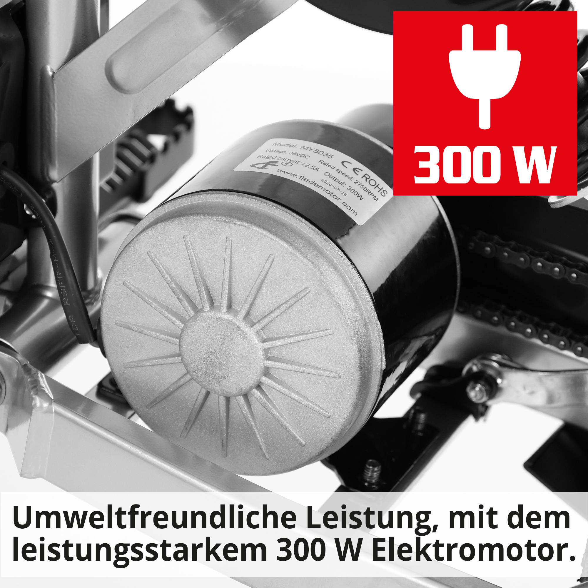 Green Pocketbike mit umweltfreundlicher Leistung mit leistungsstarkem Elektromotor