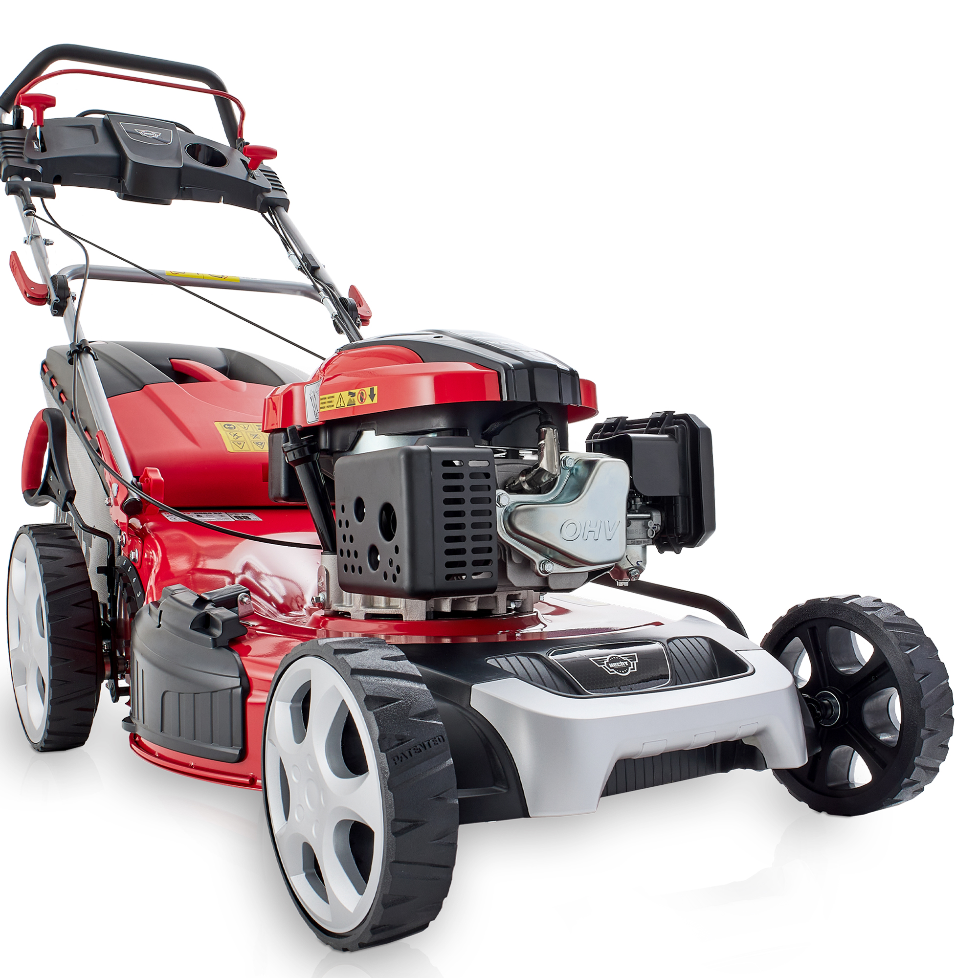 Hecht Benzin-Rasenmäher 5564 SX mit 56 cm schnittbreite und 70 Liter Grasfangkorb 