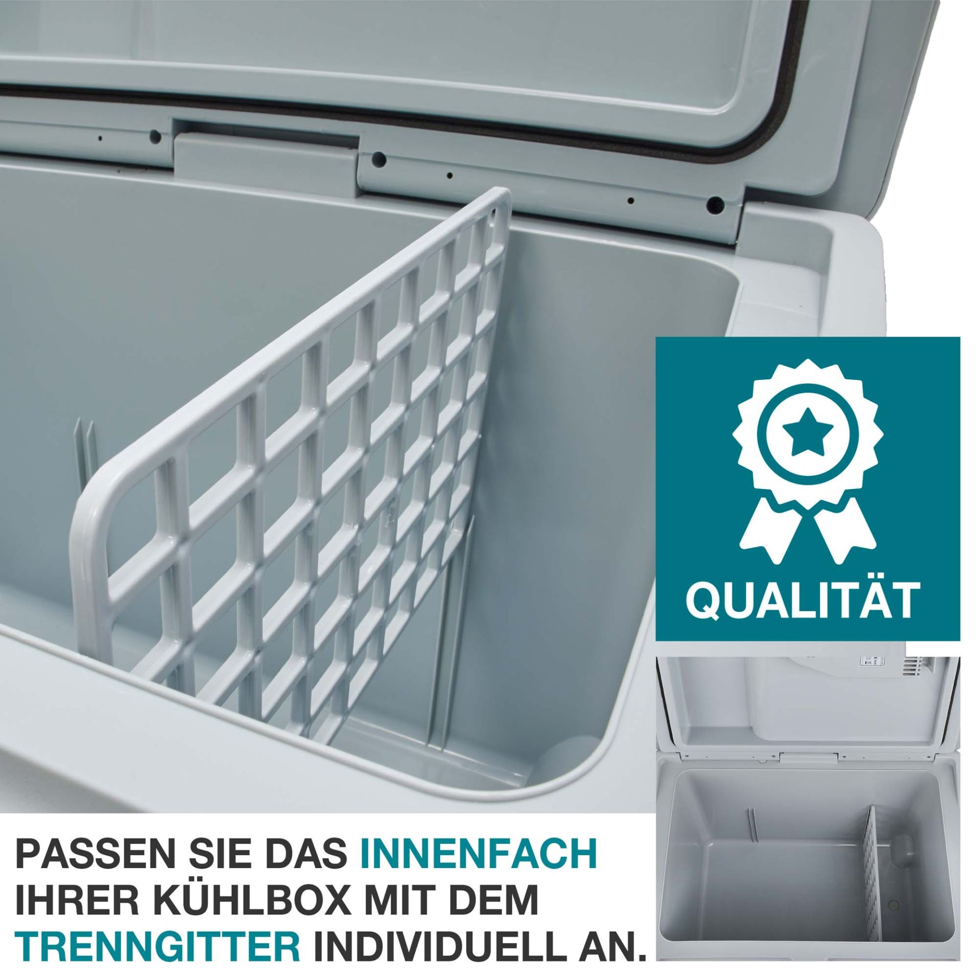 TOM Kühlbox CB-400; Trenngitter in der Kühlbox