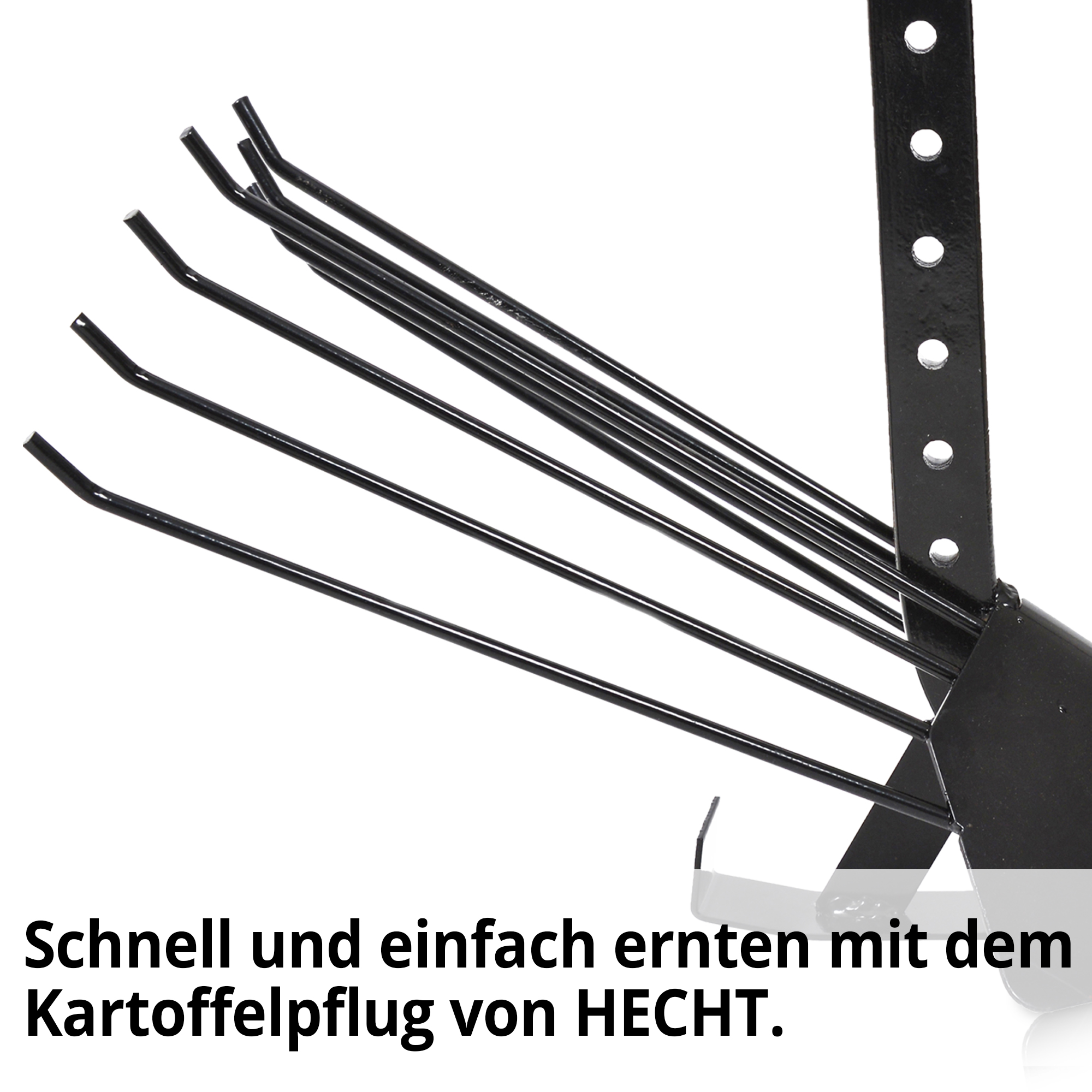 Kartoffelpflug; Schnell und einfach ernten