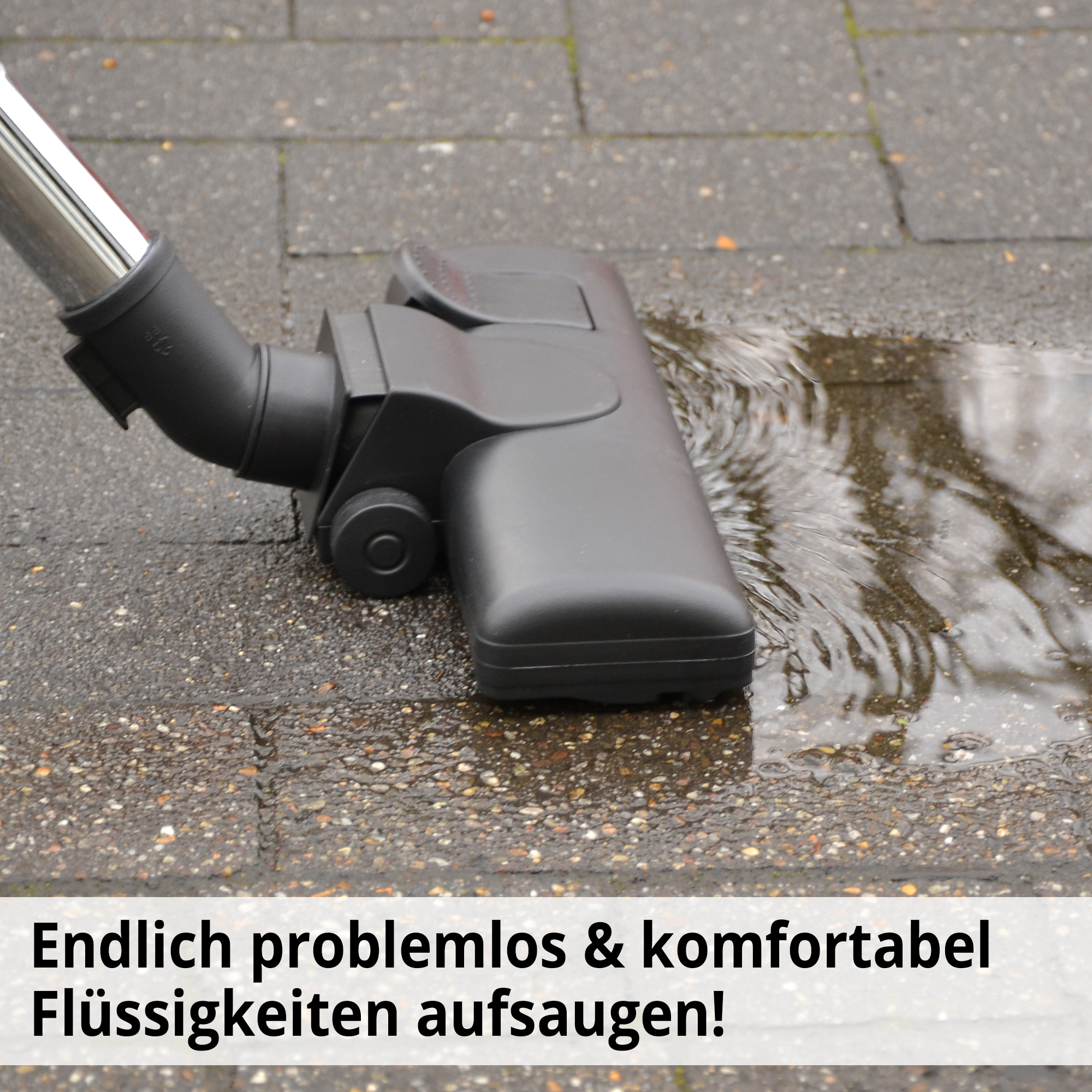 HECHT 8330 Industriesauger; problemloses & komfortables Aufsaugen von Flüssigkeiten
