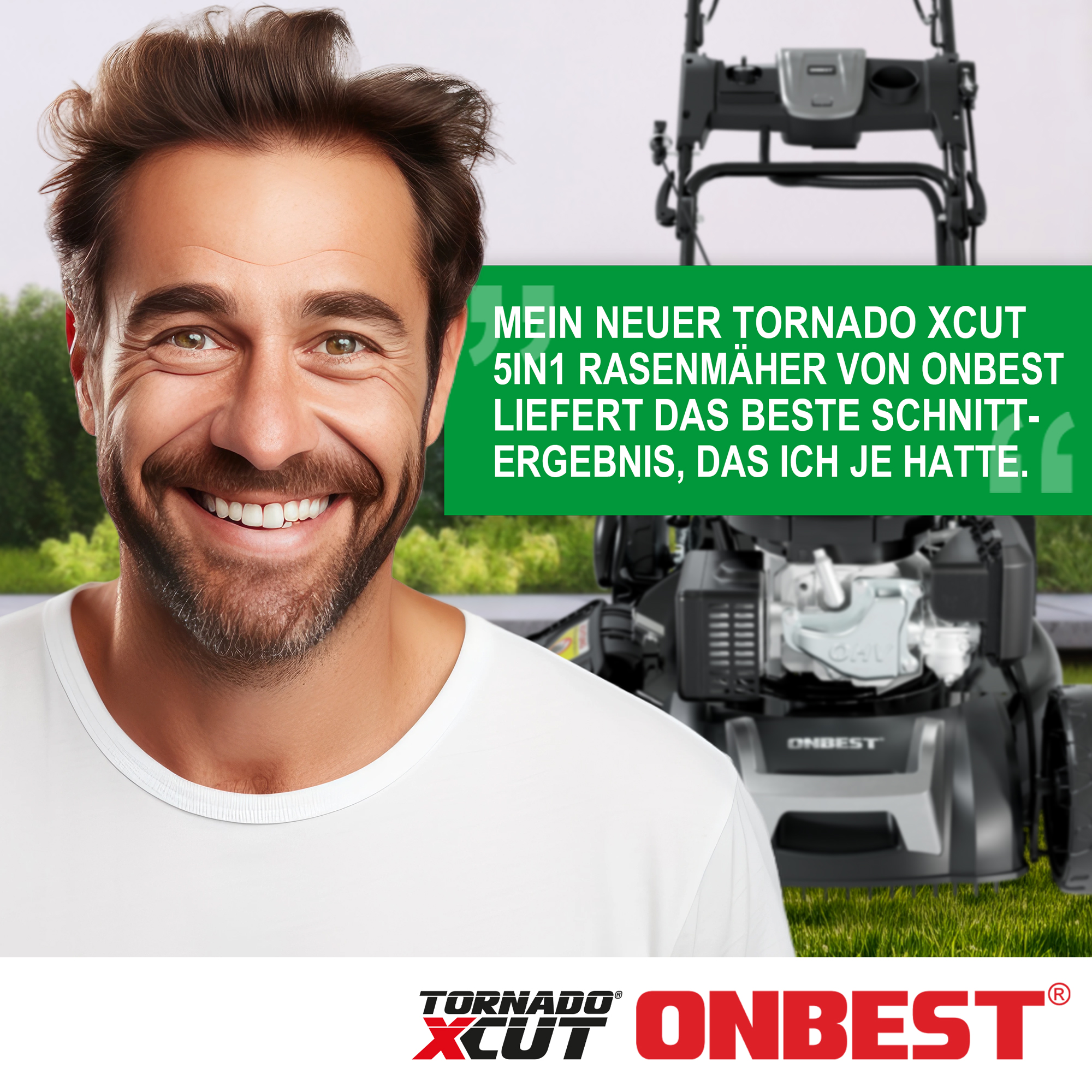 Rasenmäher TXC-3646 - Liefert das beste Schnittergebnis