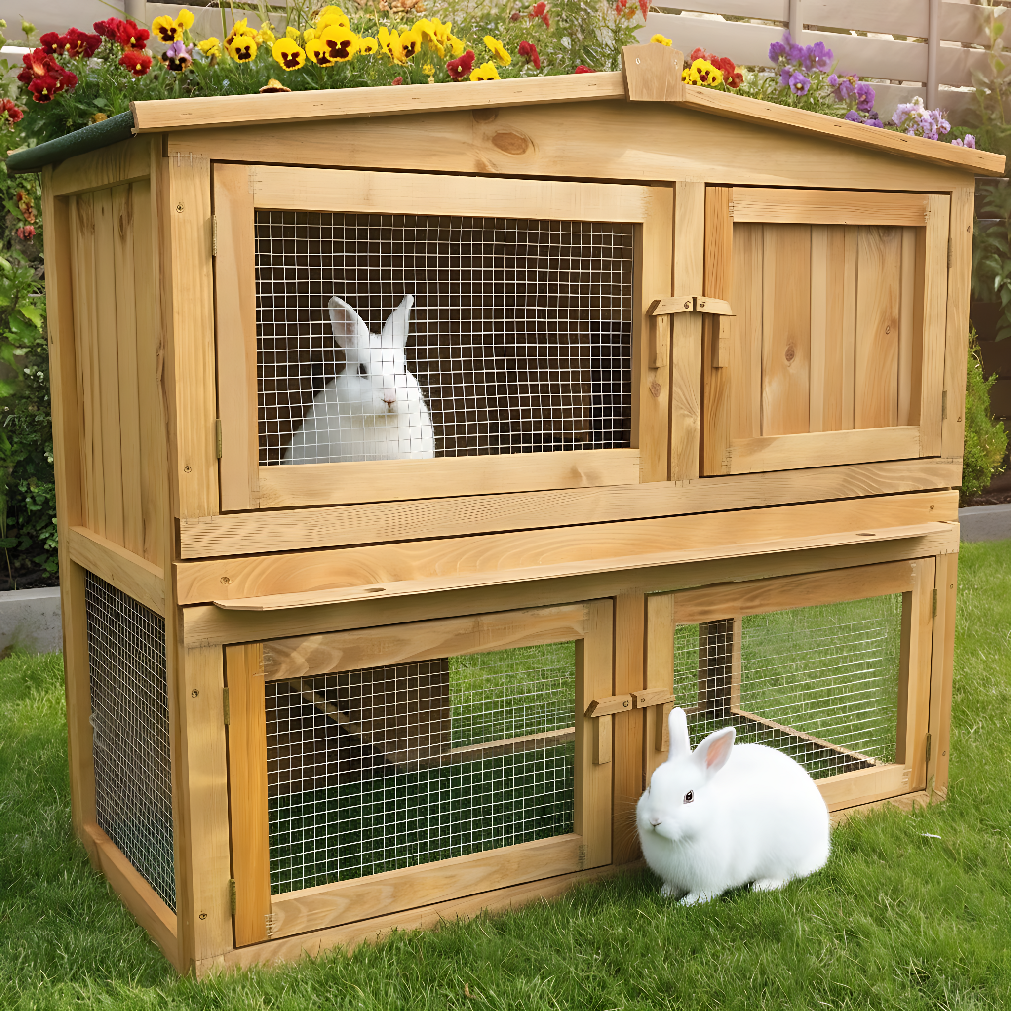 Kaninchenstall Obelix von zooprinz  Kaninchenstall Obelix von zooprinz