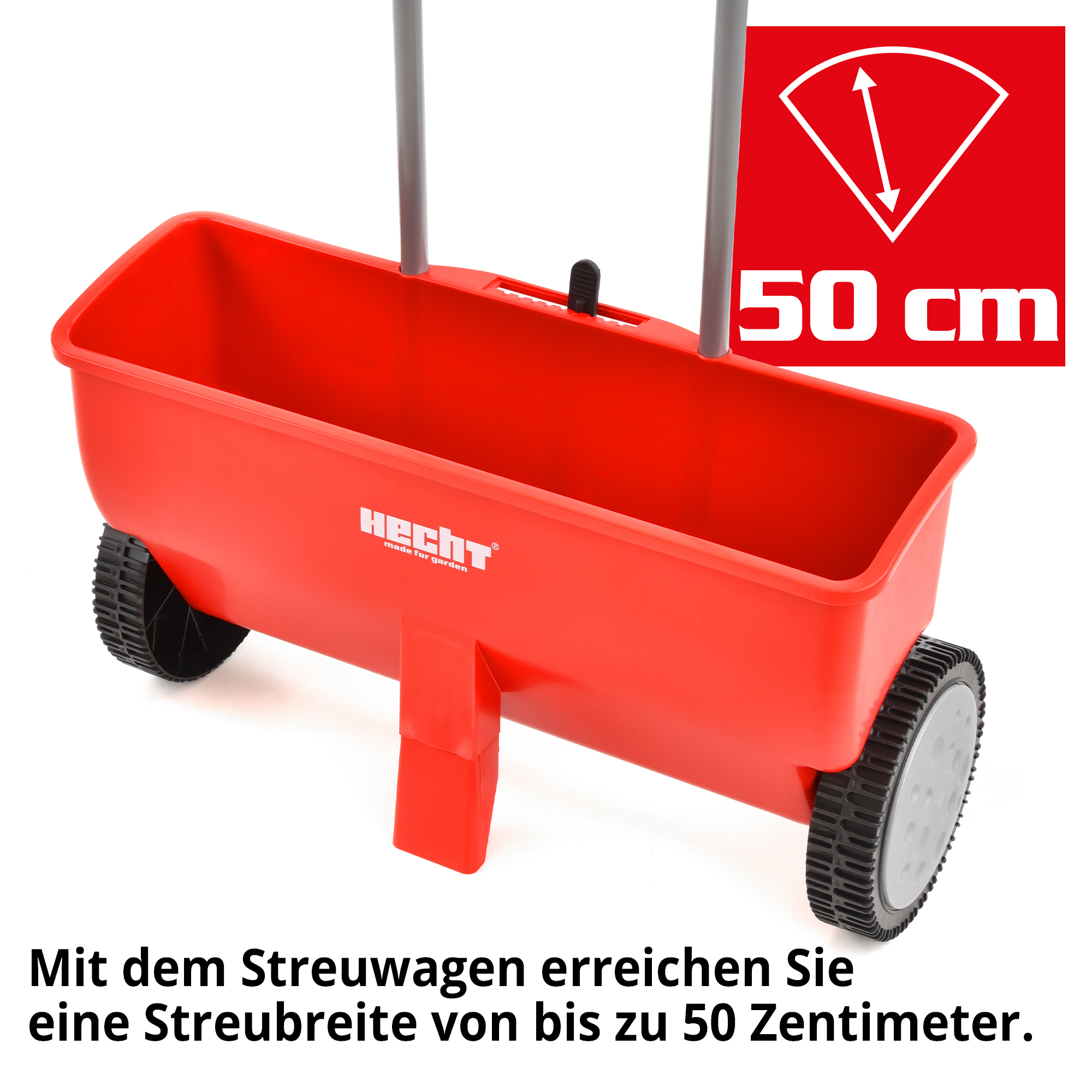 HECHT Streuwagen 220 Streuwagen mit großer Streubreite 