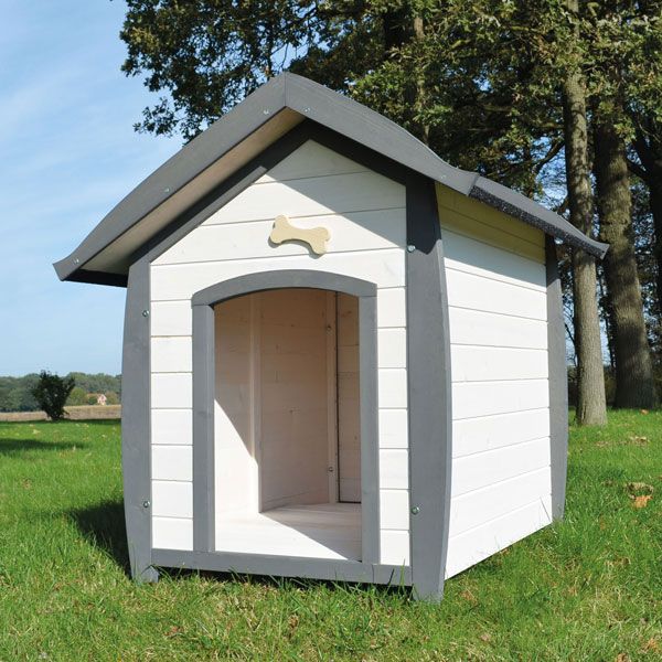 2512-titelbild_1 zooprinz Hundehütte »Bella« weiße gemütliche Hundehütte