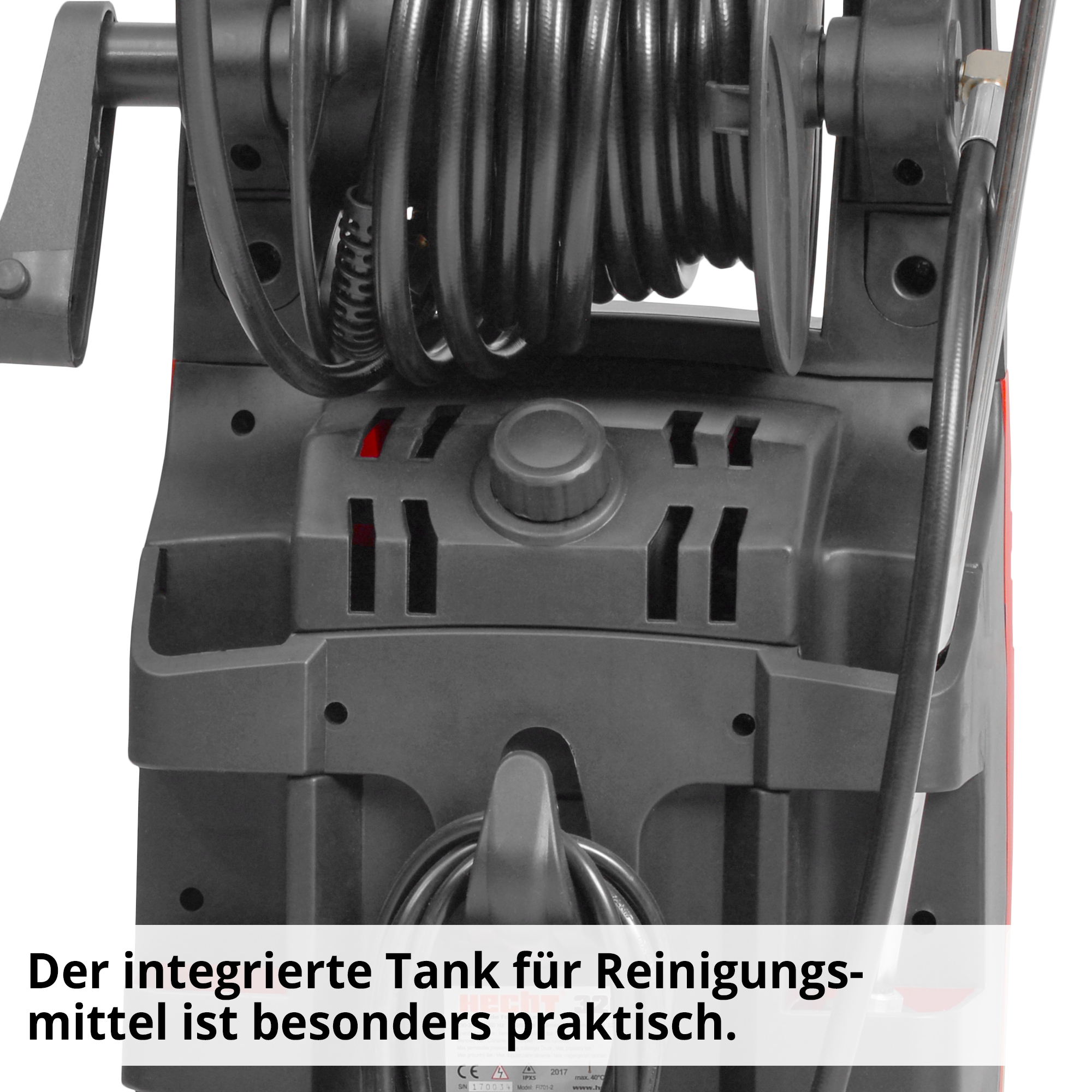 HECHT Elektro Hochdruckreiniger »326« Hochdruckreiniger mit integriertem Tank