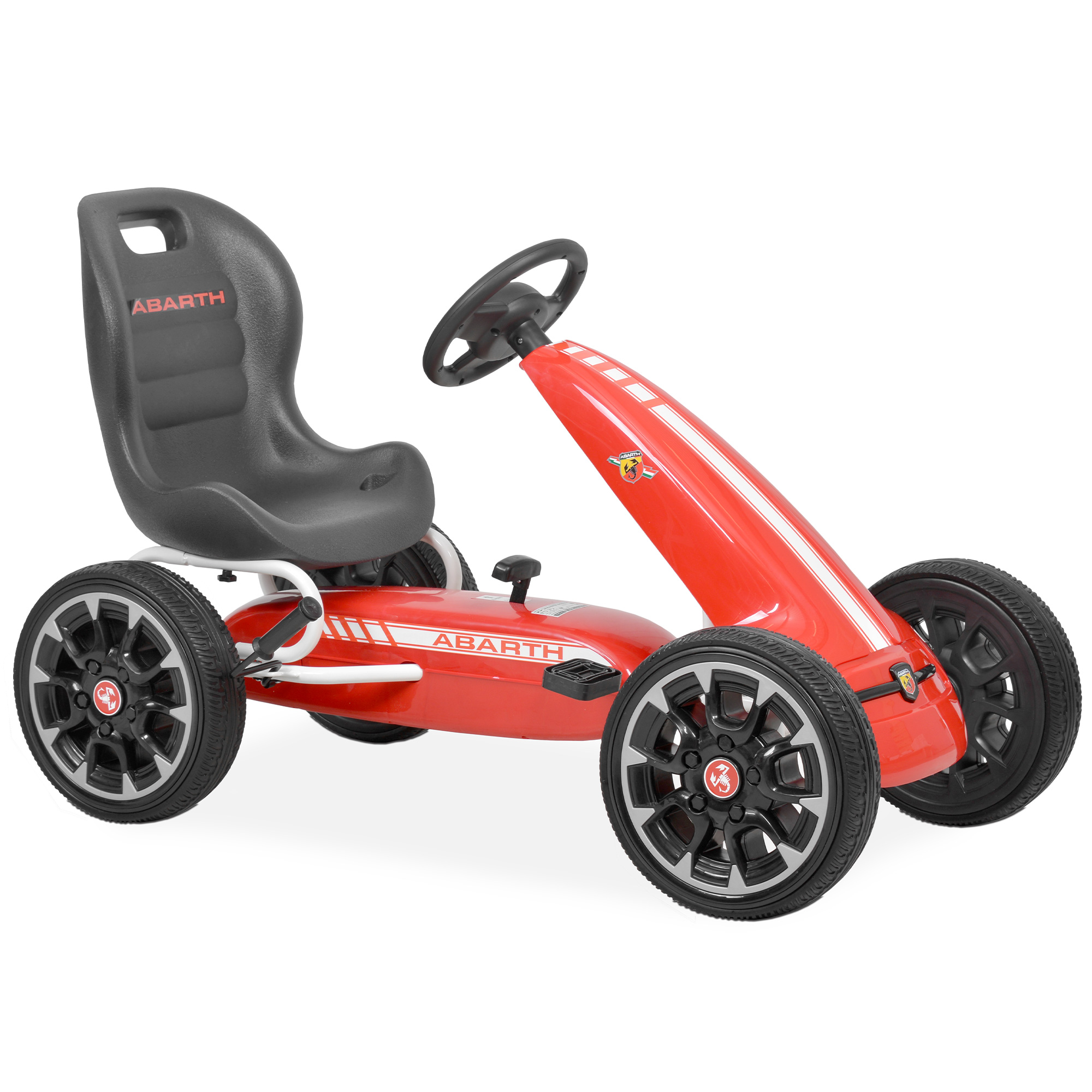 HECHT ABARTH Tretkart Red Tretkart für Fahrspaß