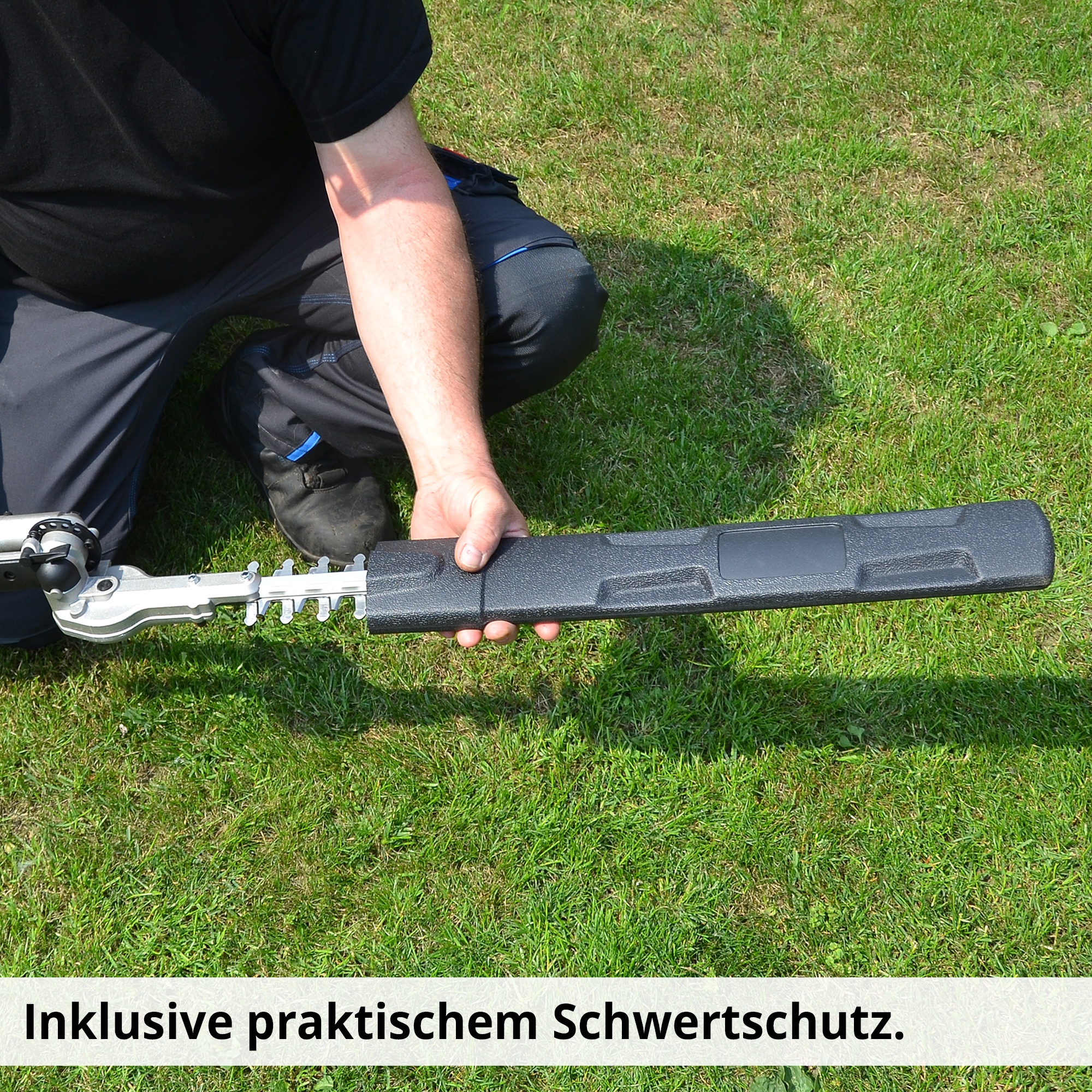 Hecht Elektro-Gartenschere mit sicheren Schwertschutz 
