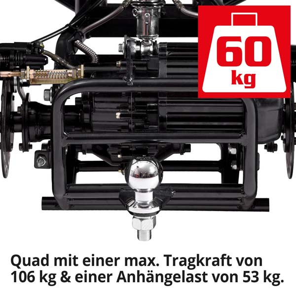 Hecht 56155 HURON - Schwer belastbar und eine große Anhängelast