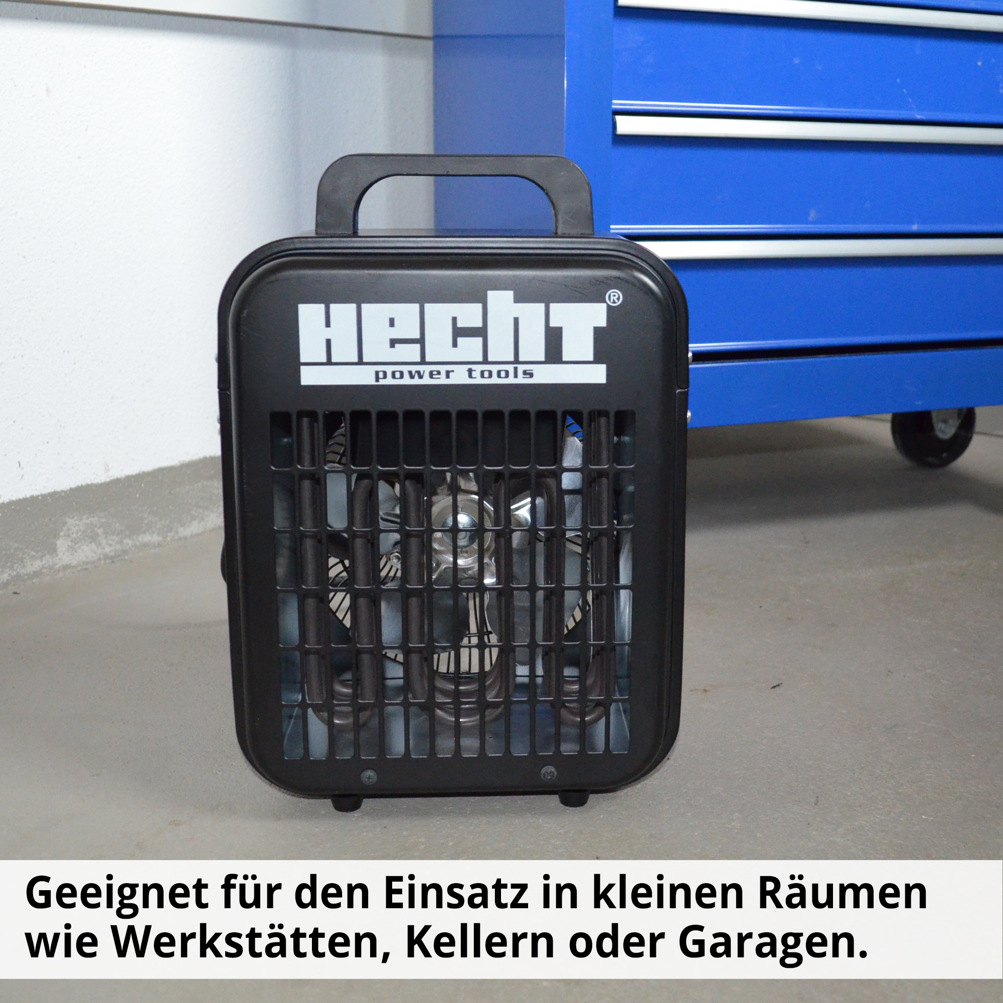 HECHT Heizlüfter 3500 mobiler  Heizlüfter für kleine Räume