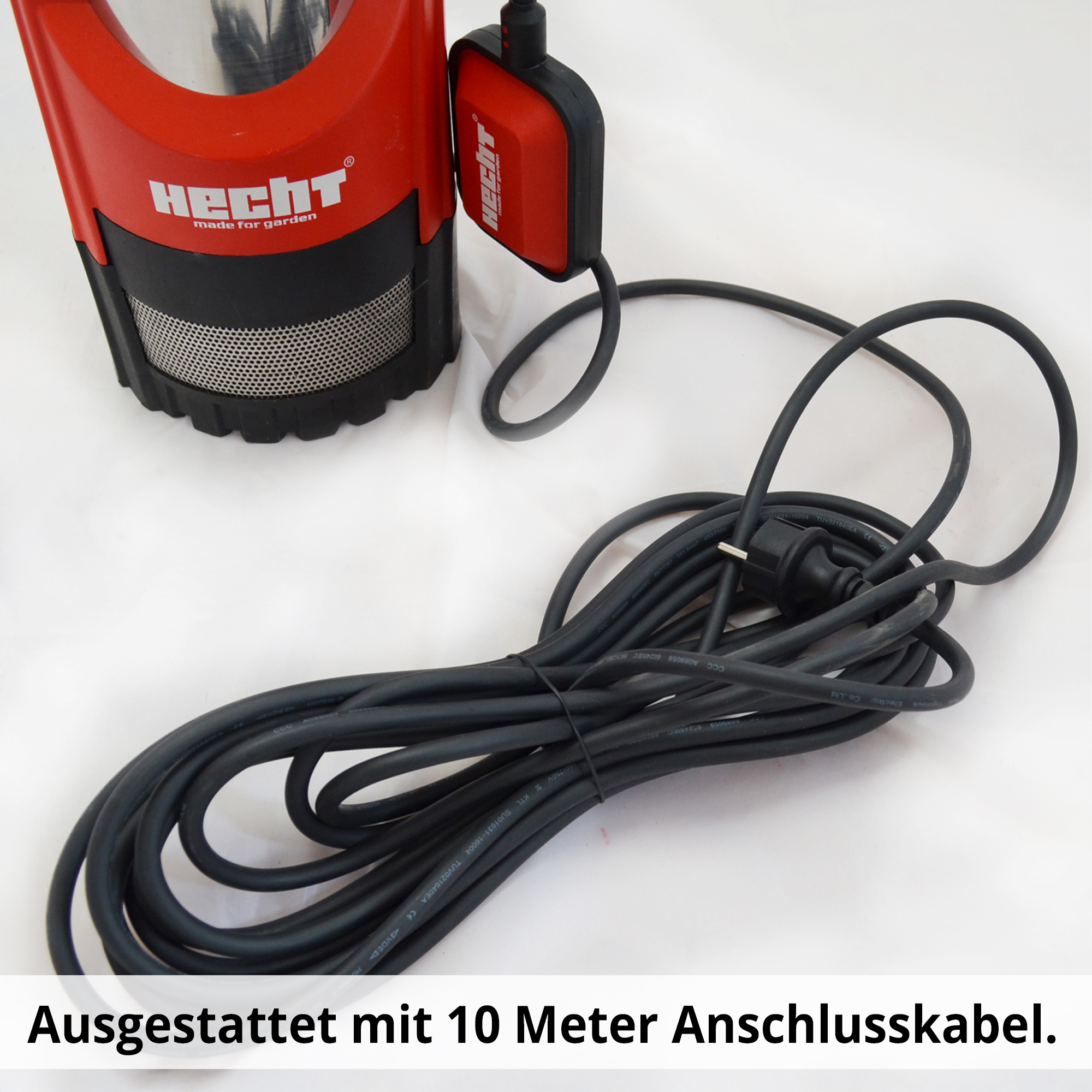 Tauchpumpe; Mit 10 Meter Anschlusskabel