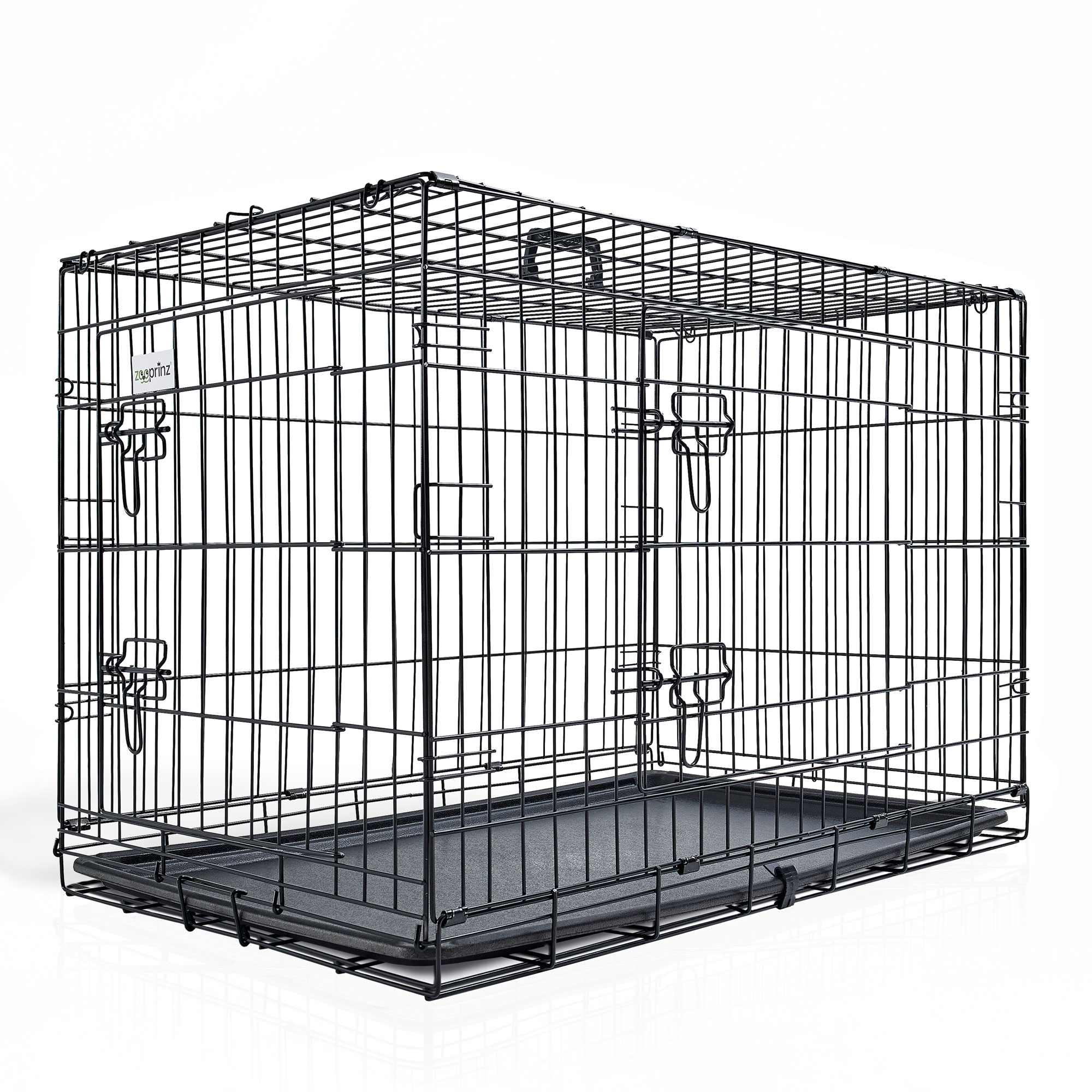 Hundetransportkäfig zooprinz faltbar L ideal für Training und Alltag