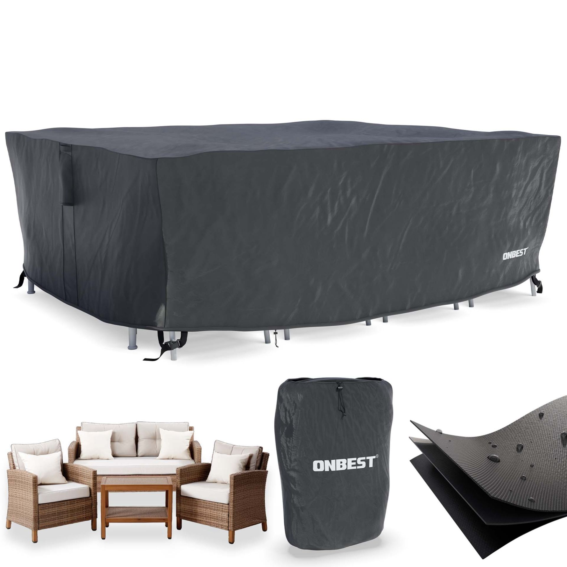 Möbel Abdeckhaube XXL - Vielseitige Anwendung Möbel Abdeckhaube XXL - Vielseitige Anwendung