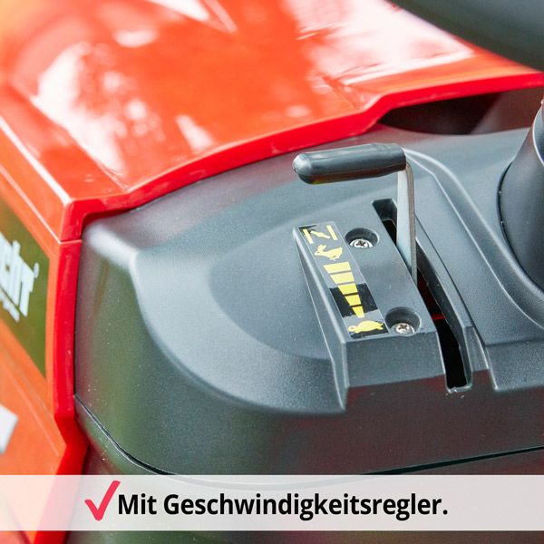 Hecht benzin-Rasentraktor Aufsitzmäher mit zuverlässigen 6 Ganggetriebe 