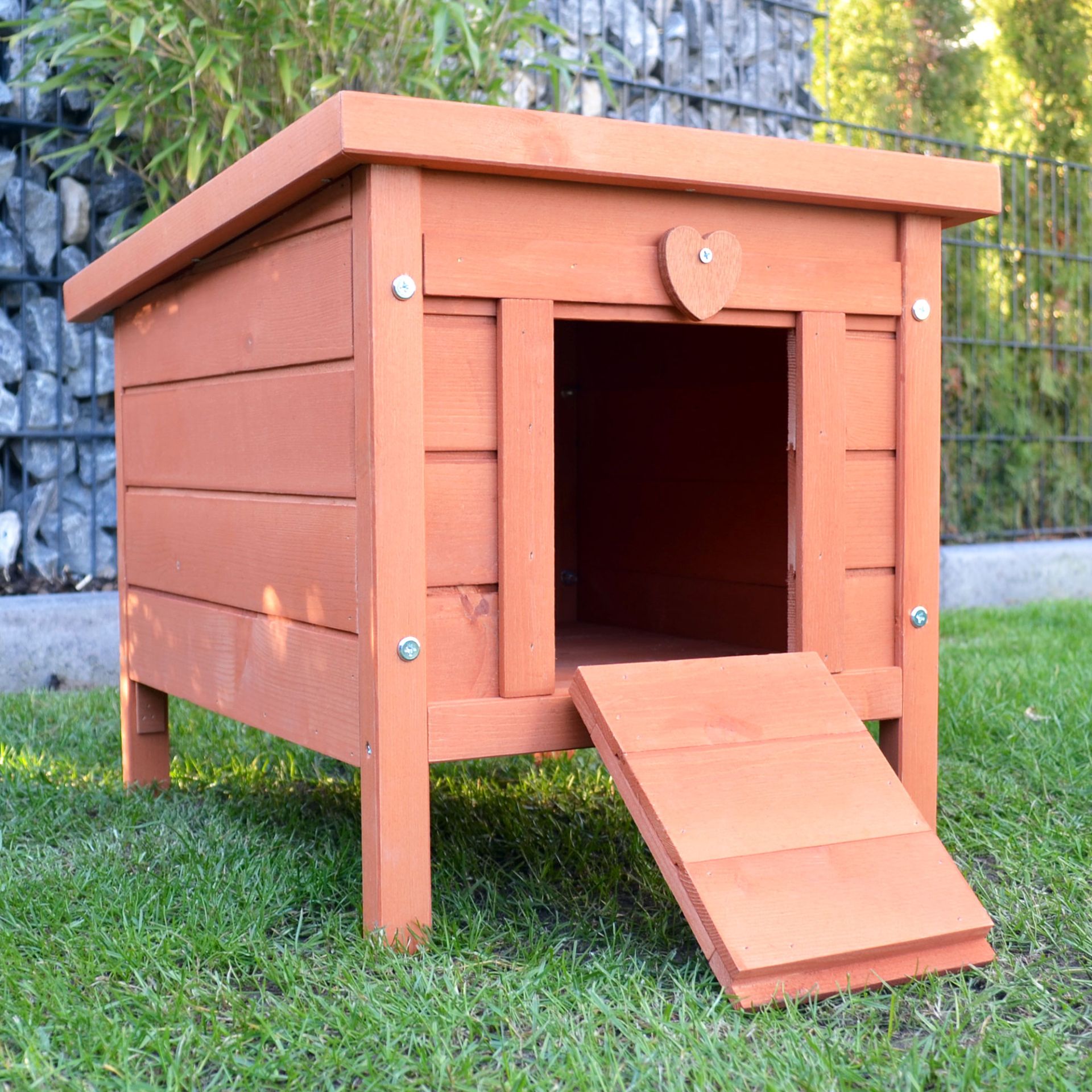 zooprinz Hasenstall Mini Haus hochwertiger Kleintierstall  