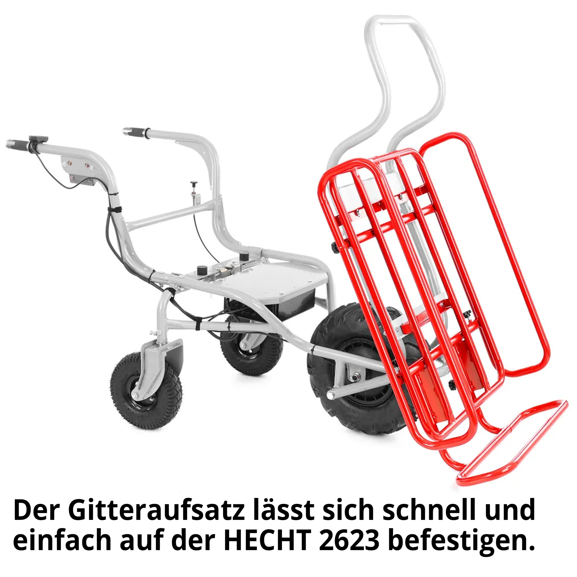 Gitteraufsatz 002623 Für Elektro Schubkare 2632 schnelles entladen dank Kippfunktion 