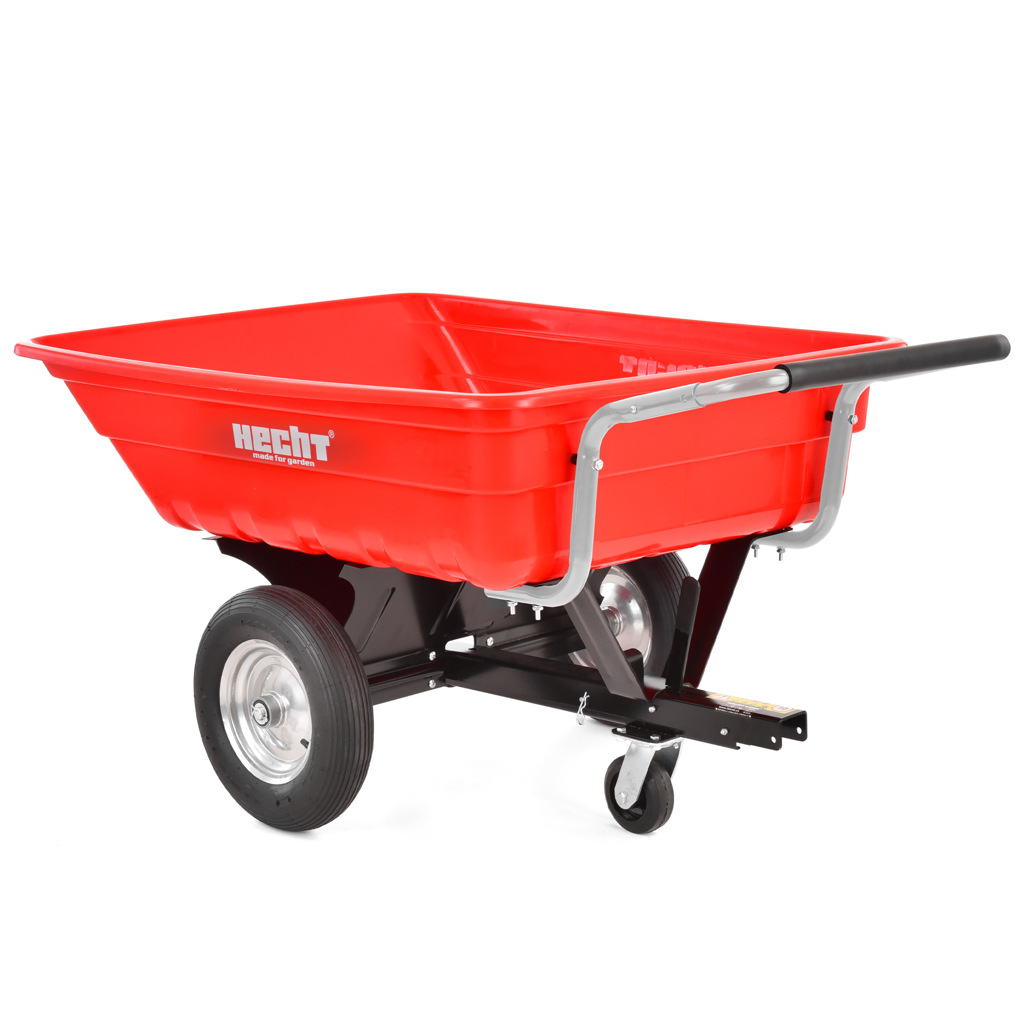 Hecht Transportwagen mit ergonomischen Führungsholm  Hecht Transportwagen mit ergonomischen Führungsholm