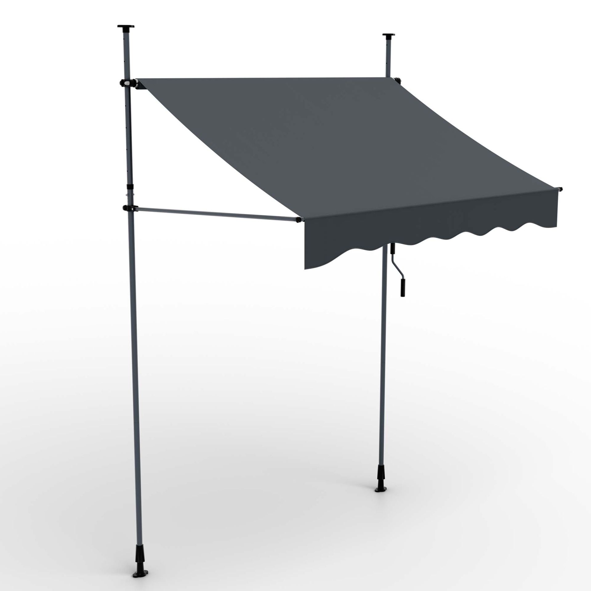 ONBEST, Balkonmarkise M Anthrazit, Artikelnummer 44458