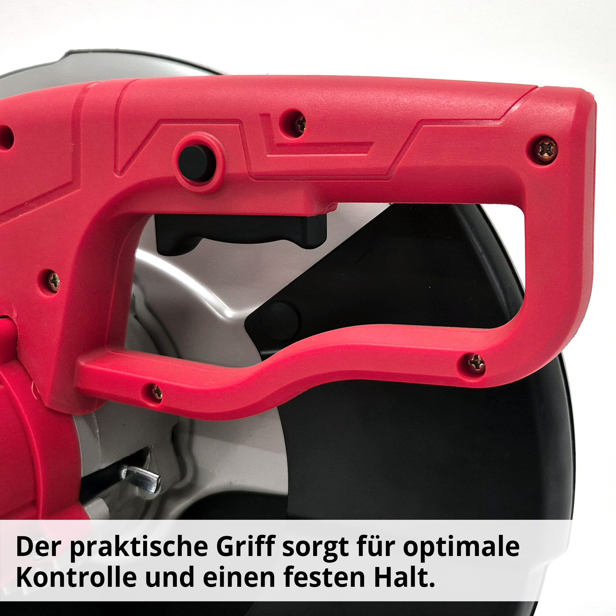 HECHT 835 Metall Gehrungssäge; Der praktische Griff sorgt für optimale Kontrolle und einen festen Halt