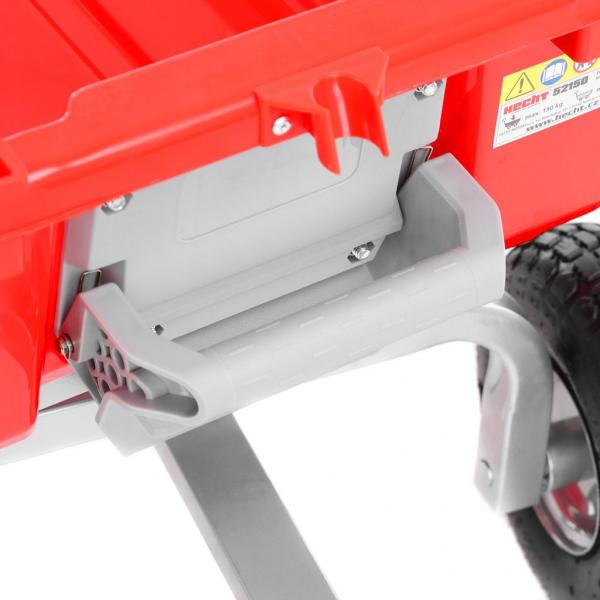 Gerätewagen HECHT 52150 mit 150 kg Tragkraft und kippbarer Mulde