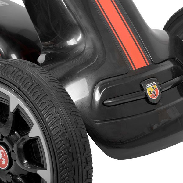 ABARTH Tretkart Black Tretkart mit sicheren Reifen